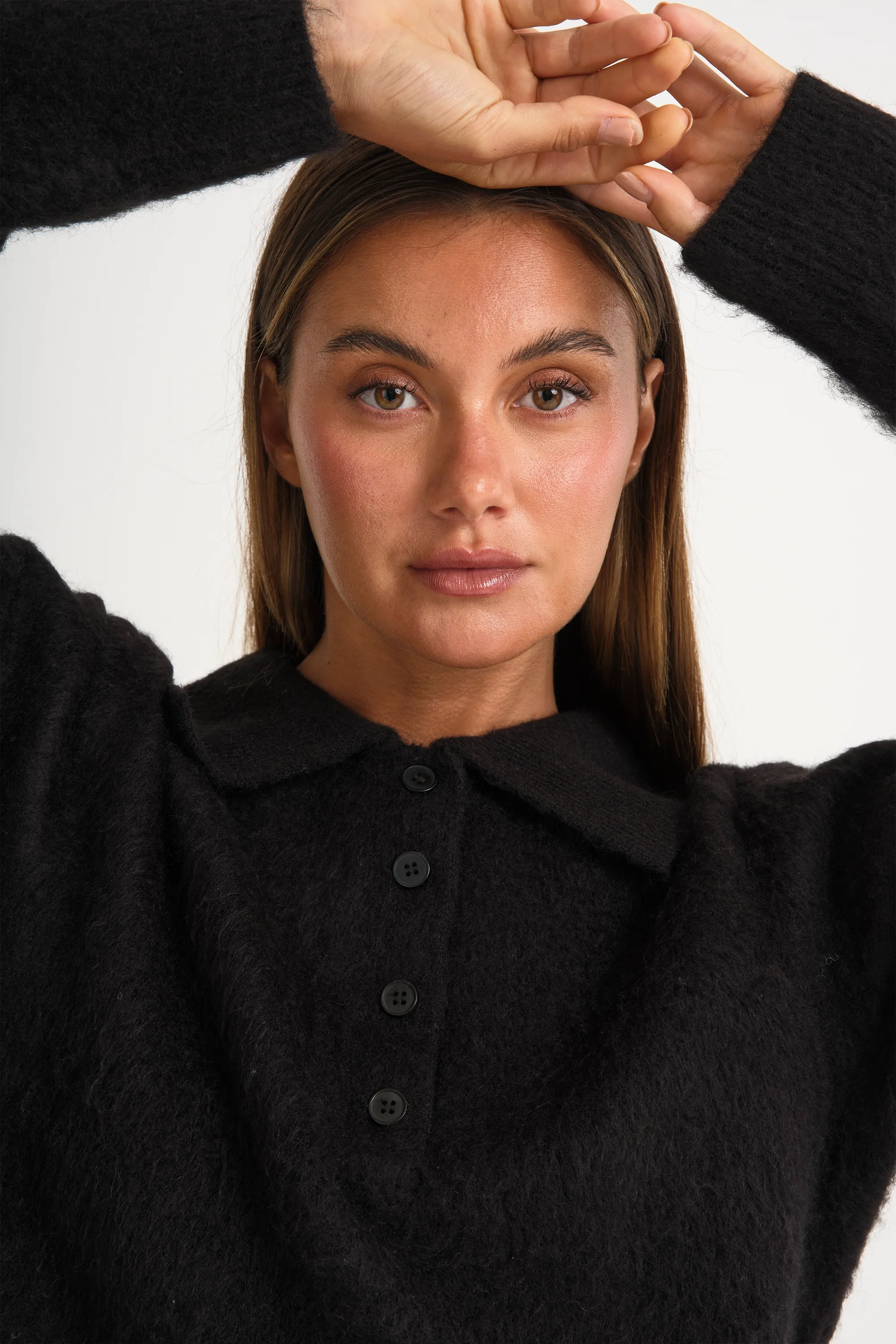 1/2 Button Polo Knit - Image 6