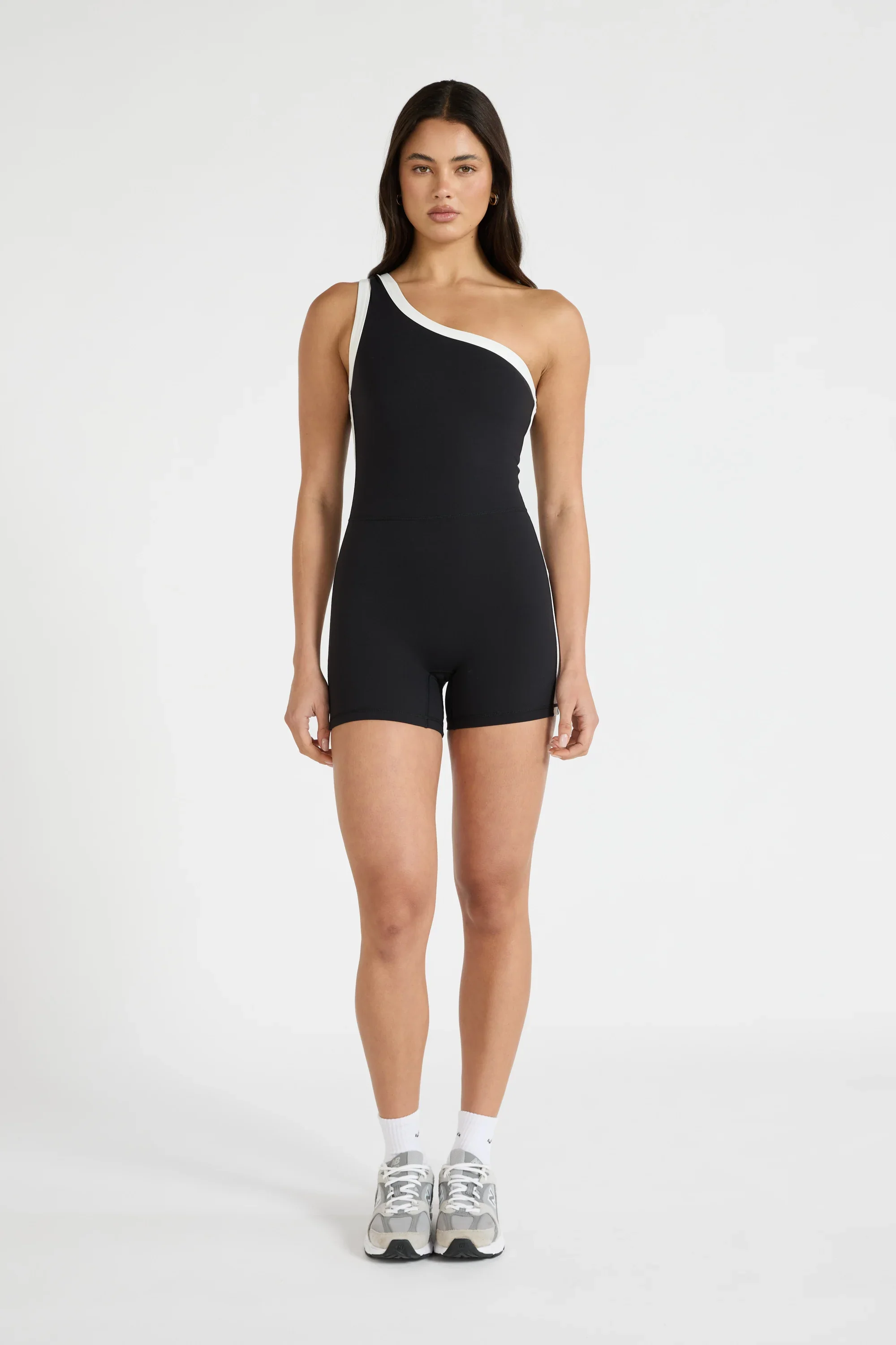 ALLFENIX CloudCore Contrast One Shoulder Unitard - Image 3