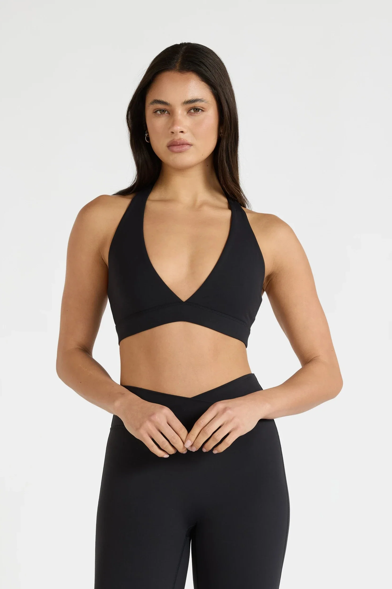 ALLFENIX CloudCore Deep V-Neck Sports Bra