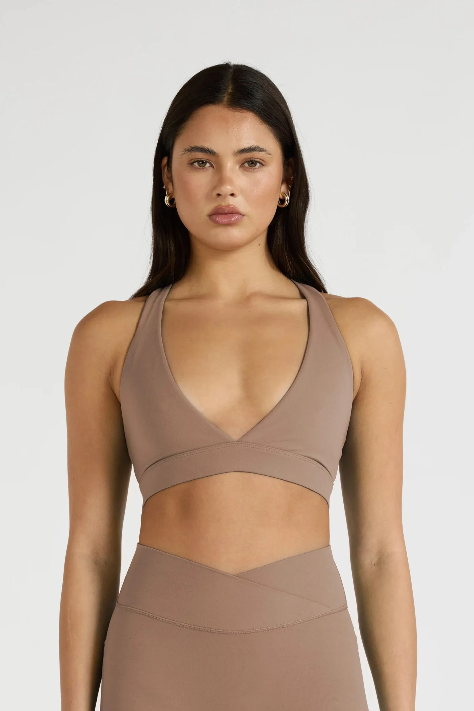ALLFENIX CloudCore Deep V-Neck Sports Bra