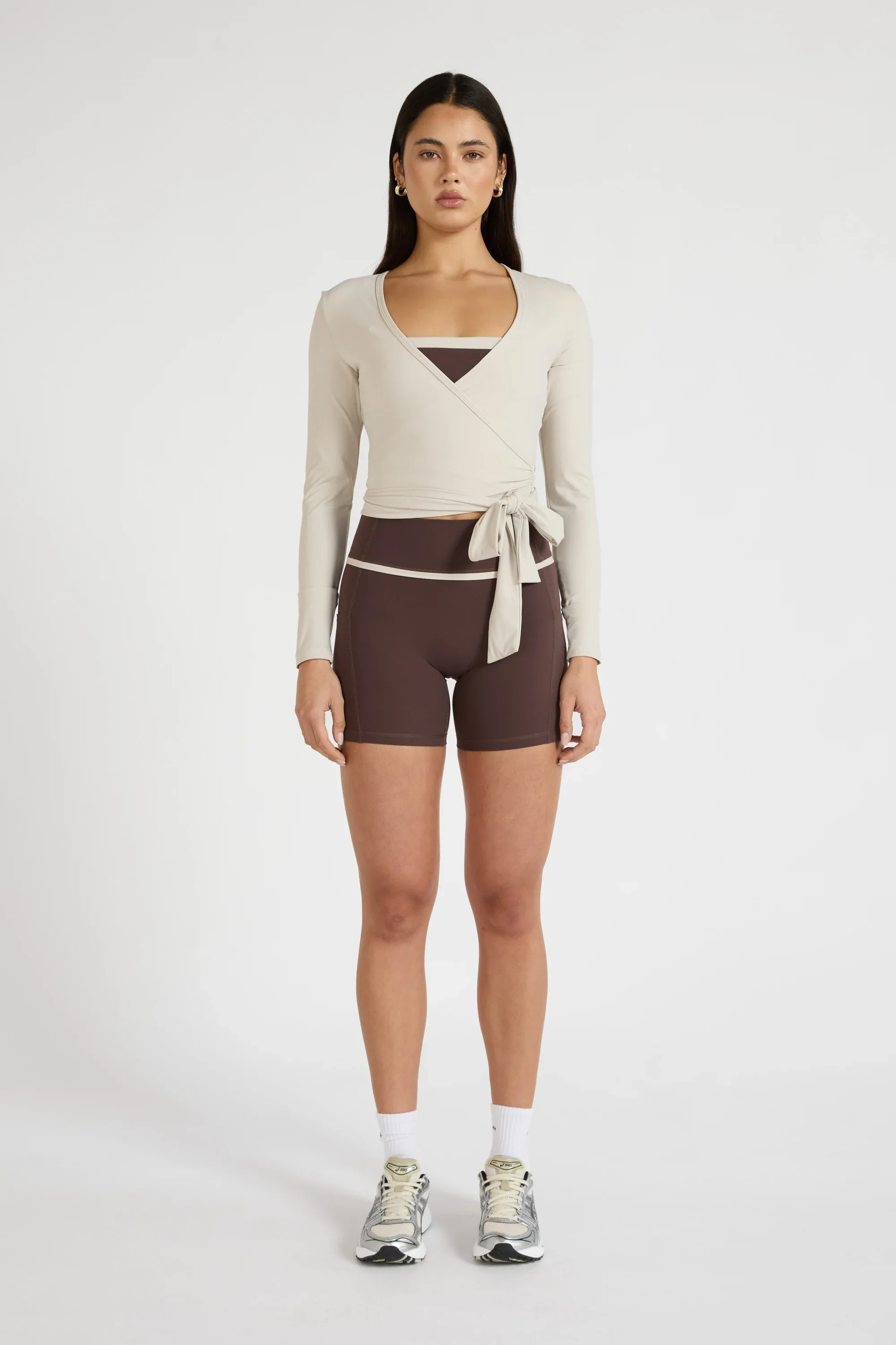 ALLFENIX CloudCore Lite Long Sleeve Wrap Top - Image 3