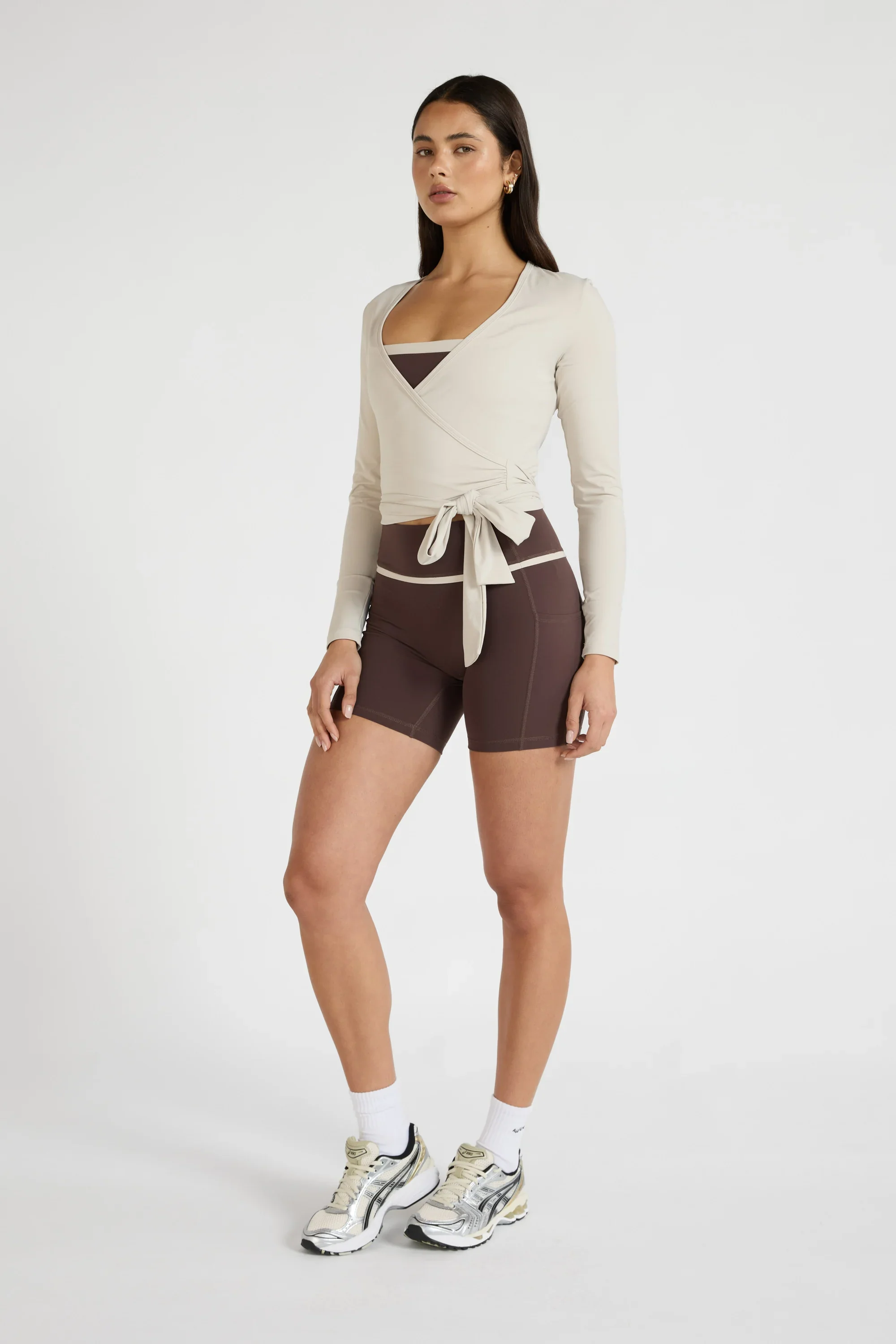 ALLFENIX CloudCore Lite Long Sleeve Wrap Top - Image 4