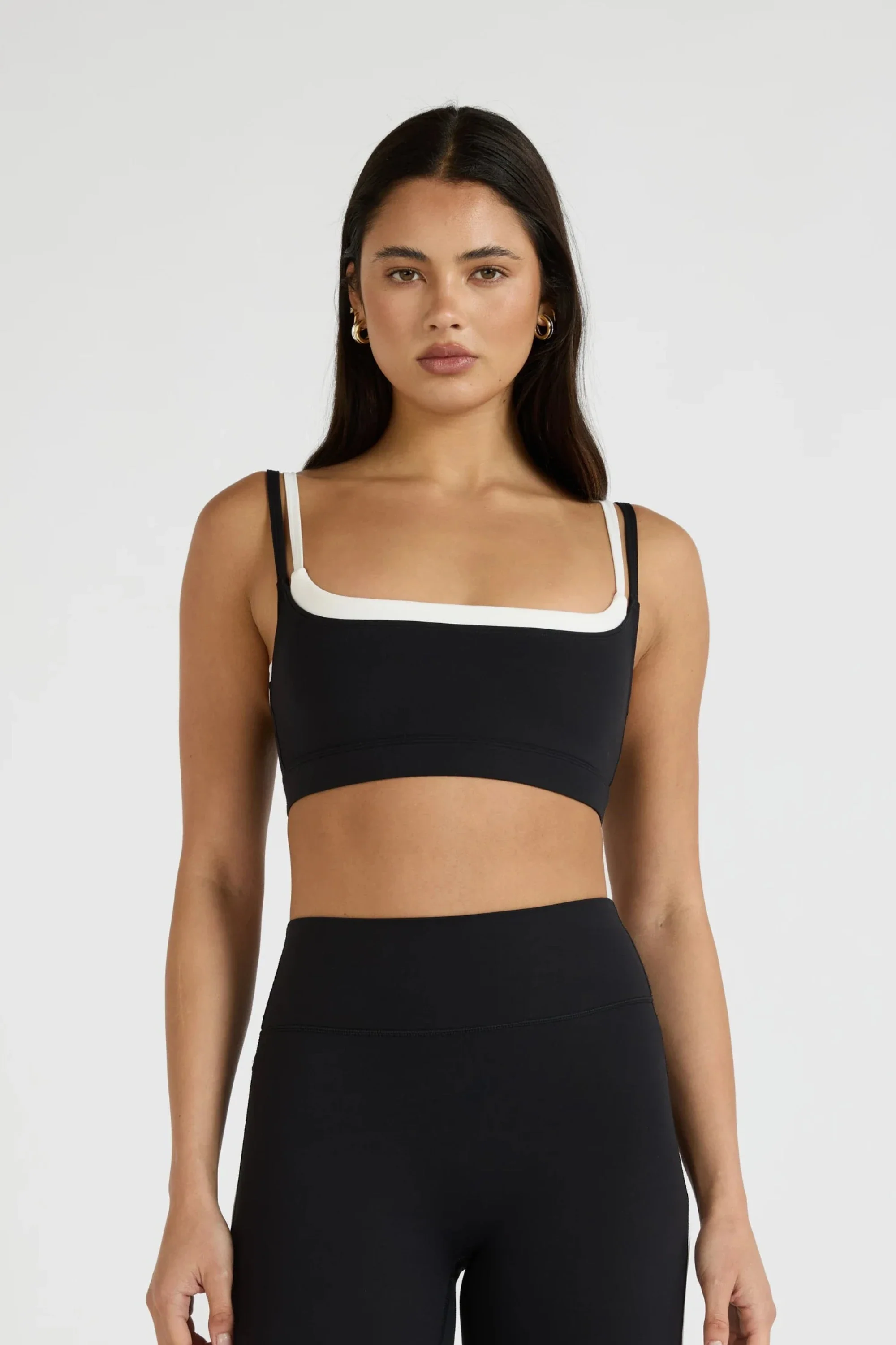 ALLFENIX CloudCore Double Layer Contrast Sports Bra