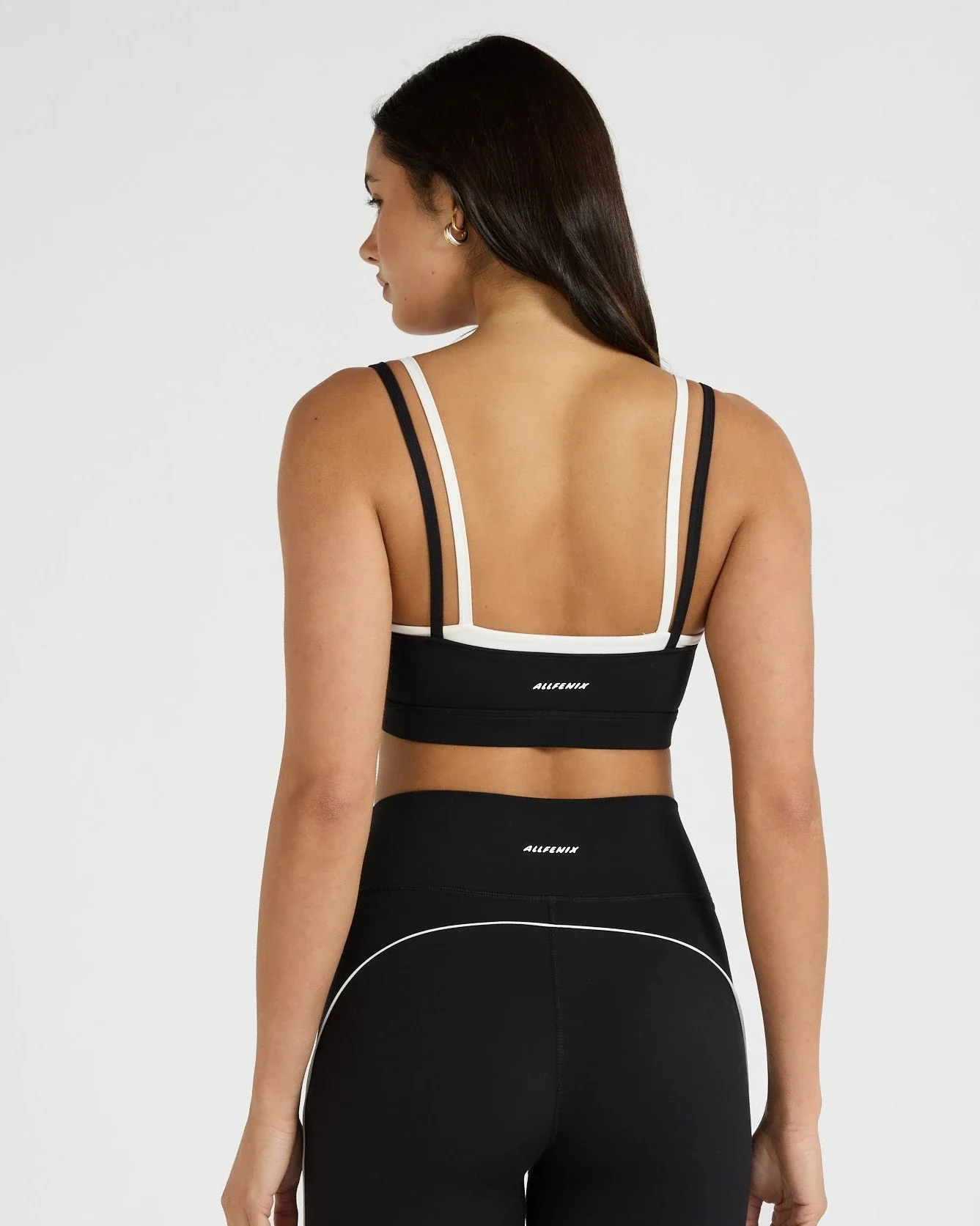 ALLFENIX CloudCore Double Layer Contrast Sports Bra - Image 2