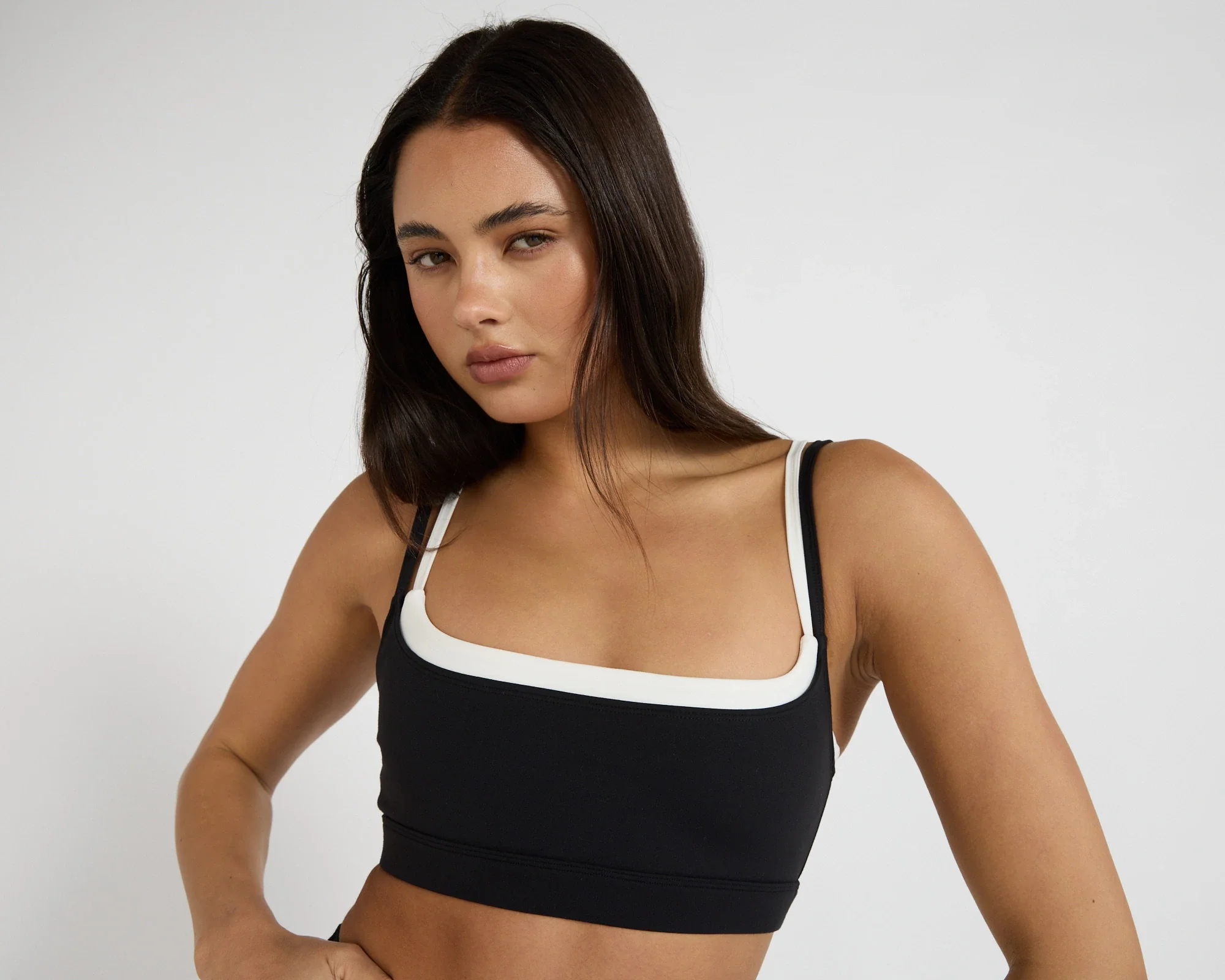 ALLFENIX CloudCore Double Layer Contrast Sports Bra - Image 6
