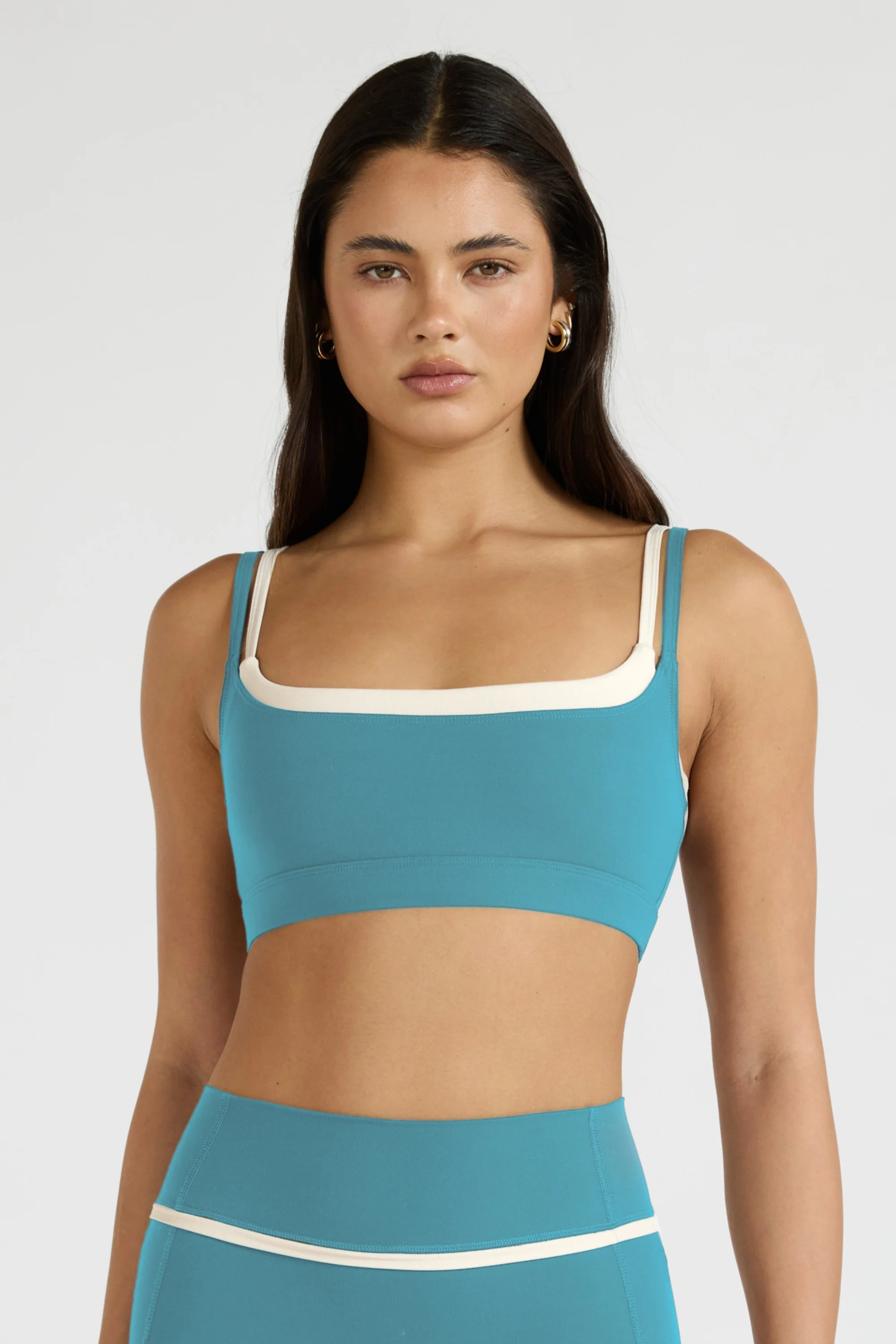 ALLFENIX CloudCore Contrast Double Layer Sports Bra