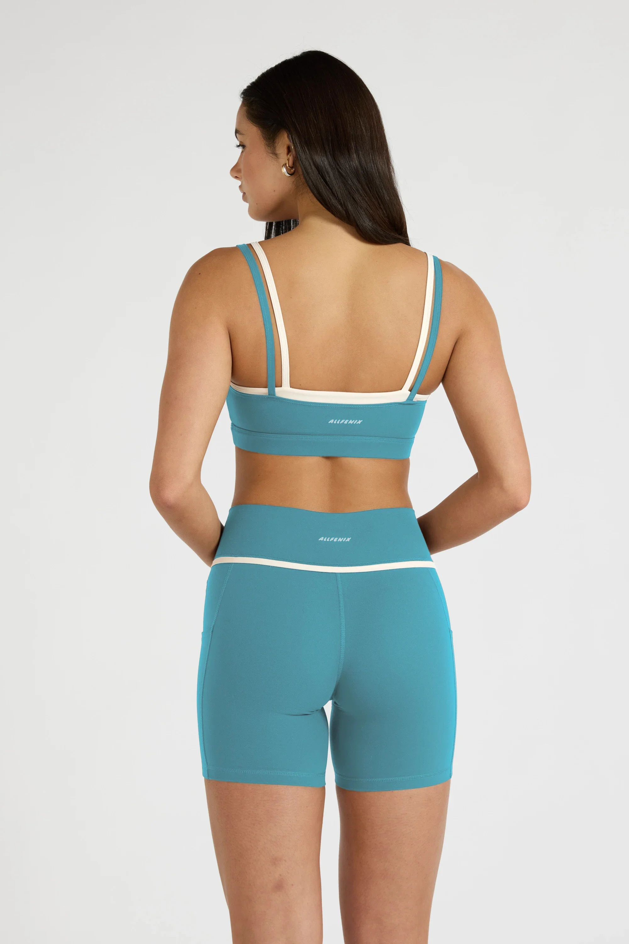 ALLFENIX CloudCore Contrast Double Layer Sports Bra - Image 2