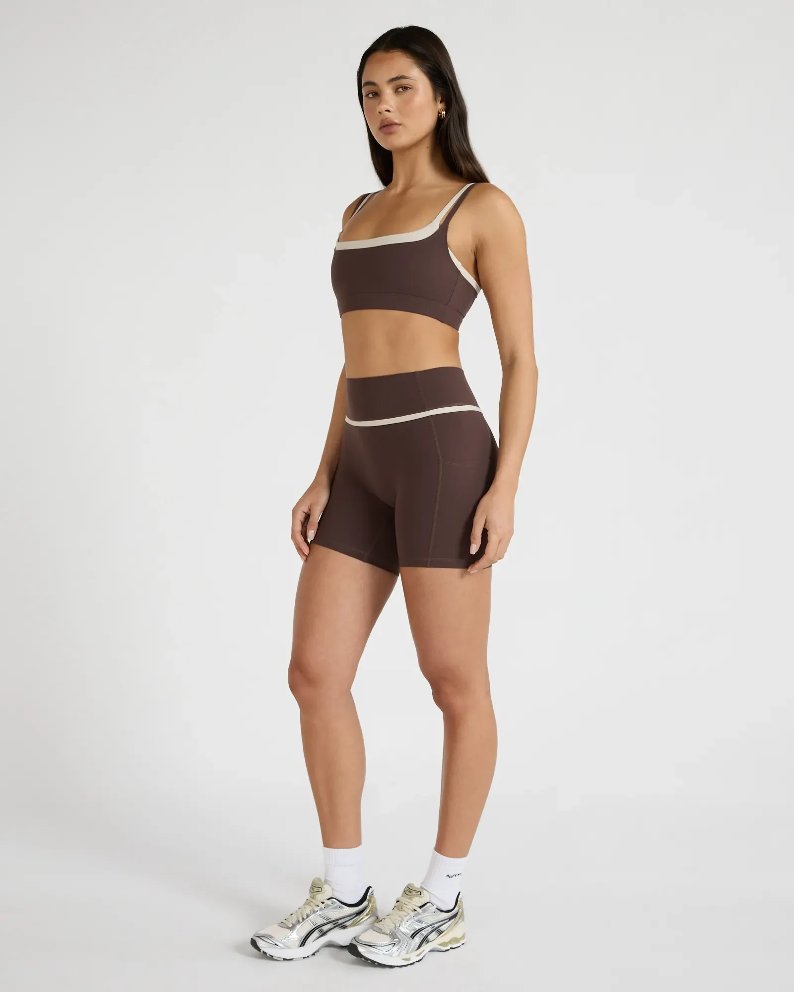 ALLFENIX CloudCore Double Layer Contrast Sports Bra - Image 4