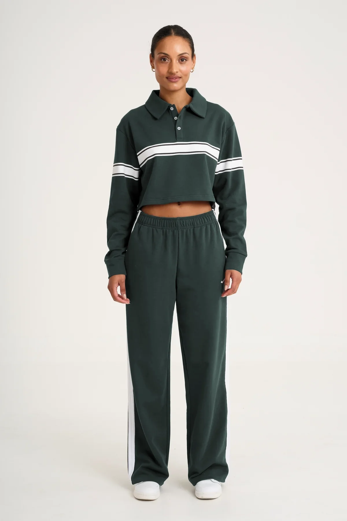 Collegiate Cropped Polo - Image 3