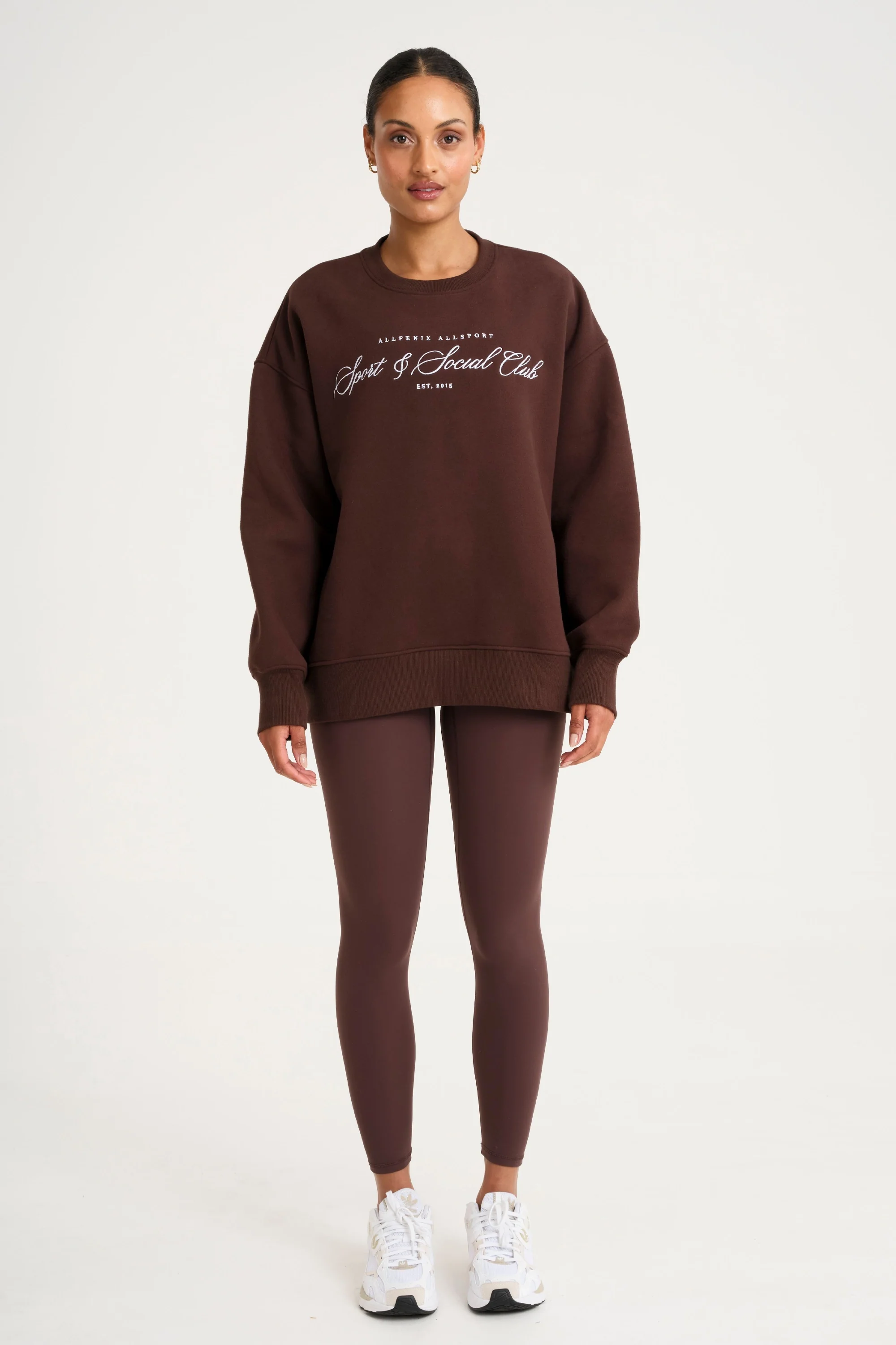 Collegiate Graphic Crew Neck Jumper - Image 4