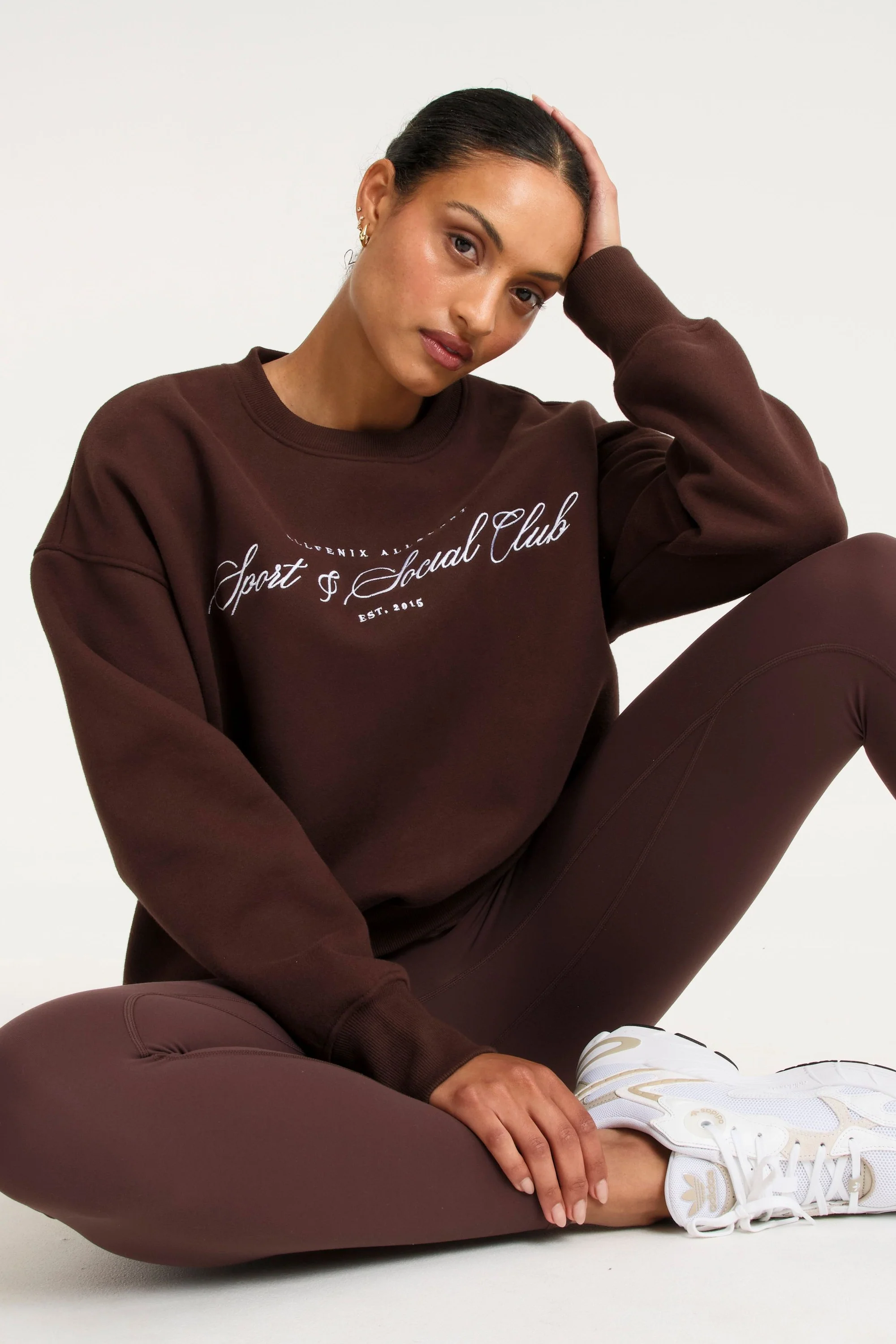 Collegiate Graphic Crew Neck Jumper - Image 7