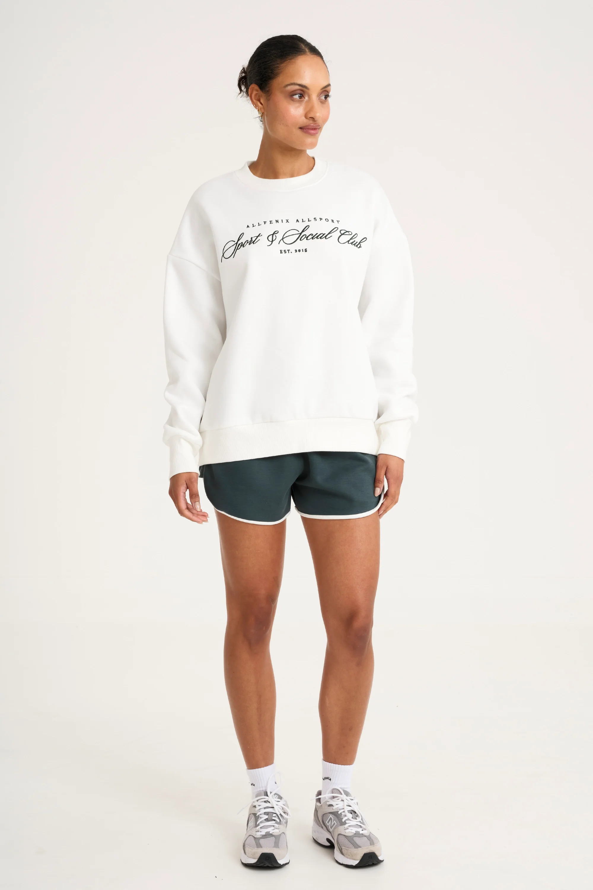 Collegiate Graphic Crew Neck Jumper - Image 4