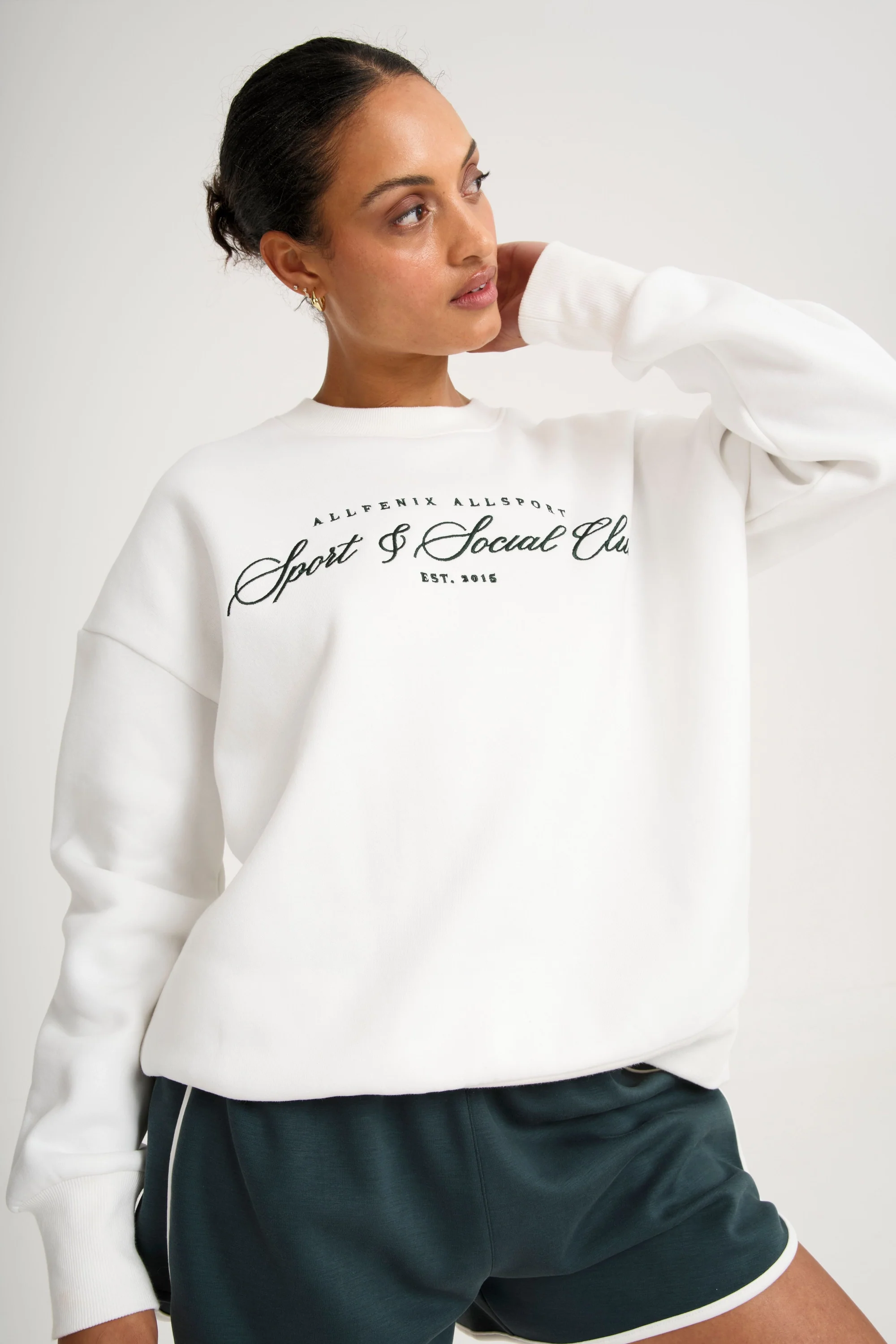 Collegiate Graphic Crew Neck Jumper - Image 7
