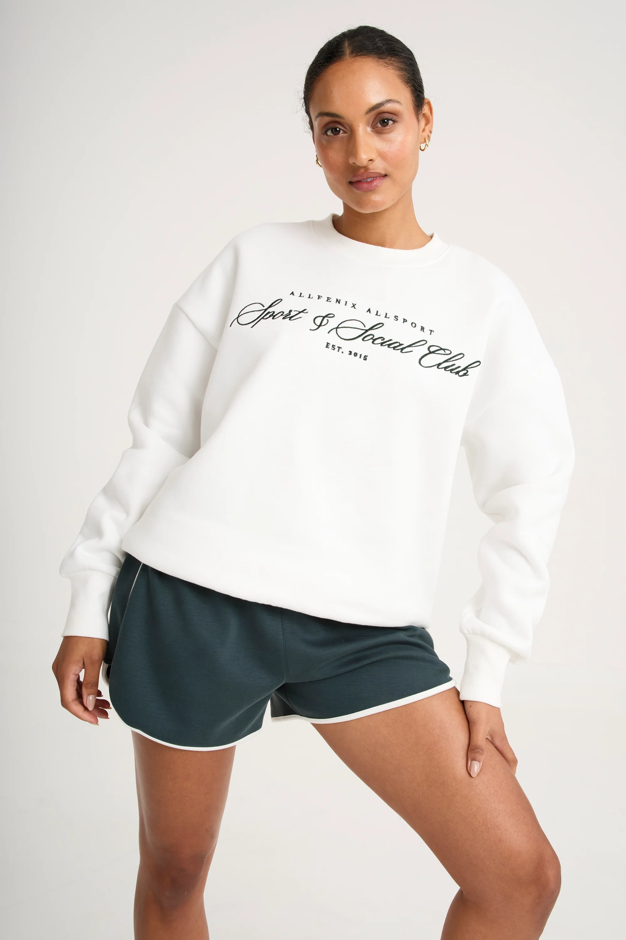 Collegiate Graphic Crew Neck Jumper - Image 8