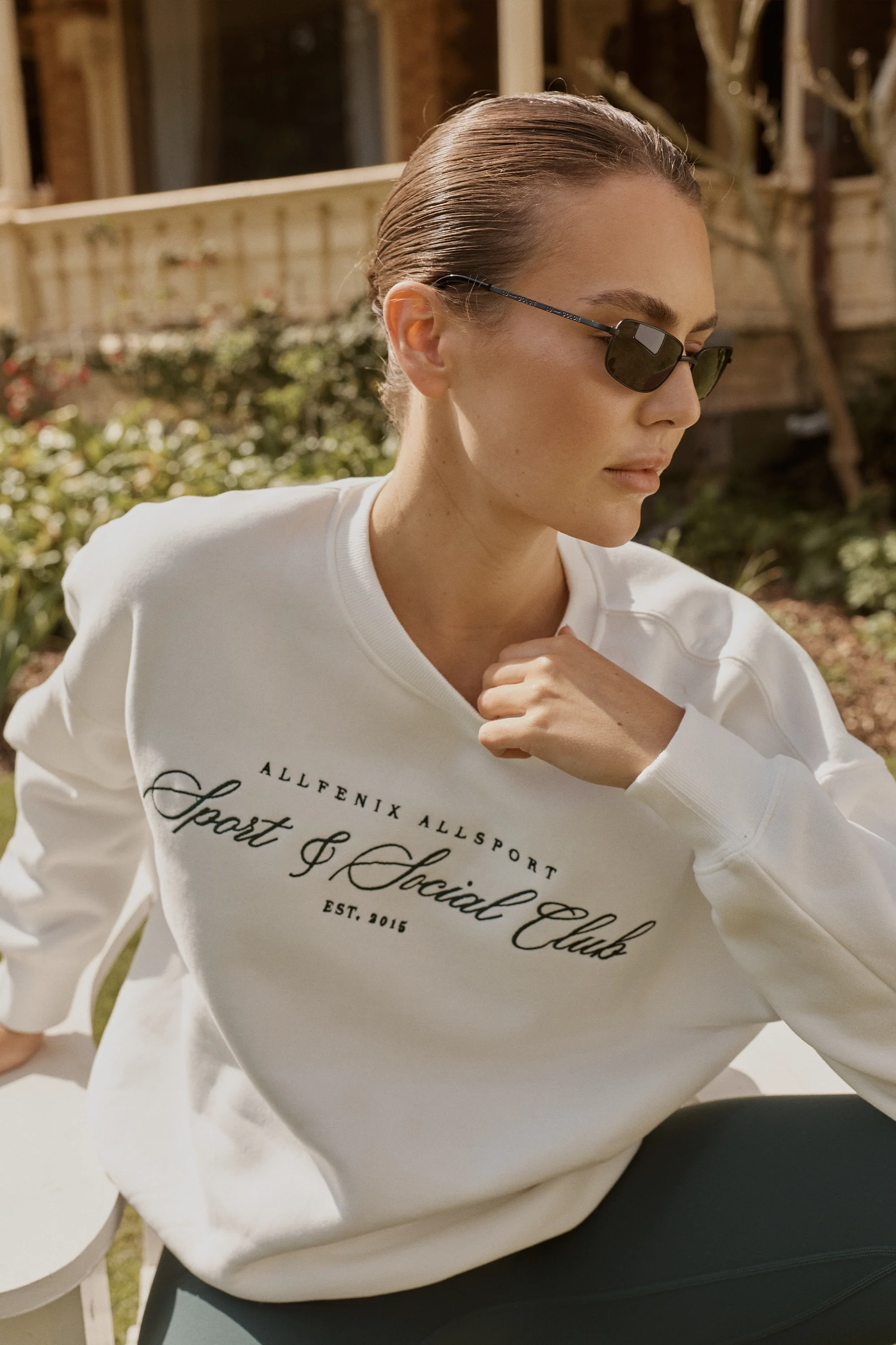 Collegiate Graphic Crew Neck Jumper - Image 9