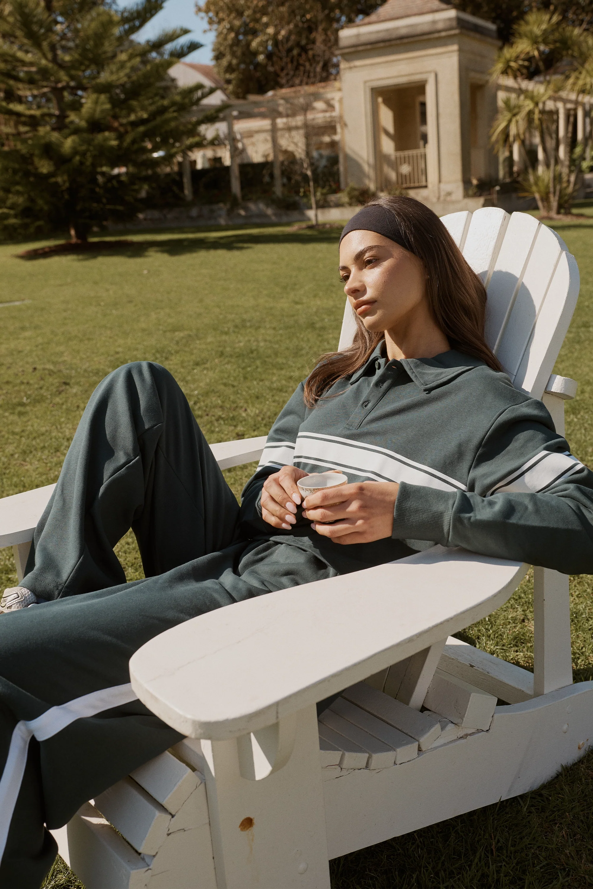 Collegiate Wide Leg Track Pant - Image 7
