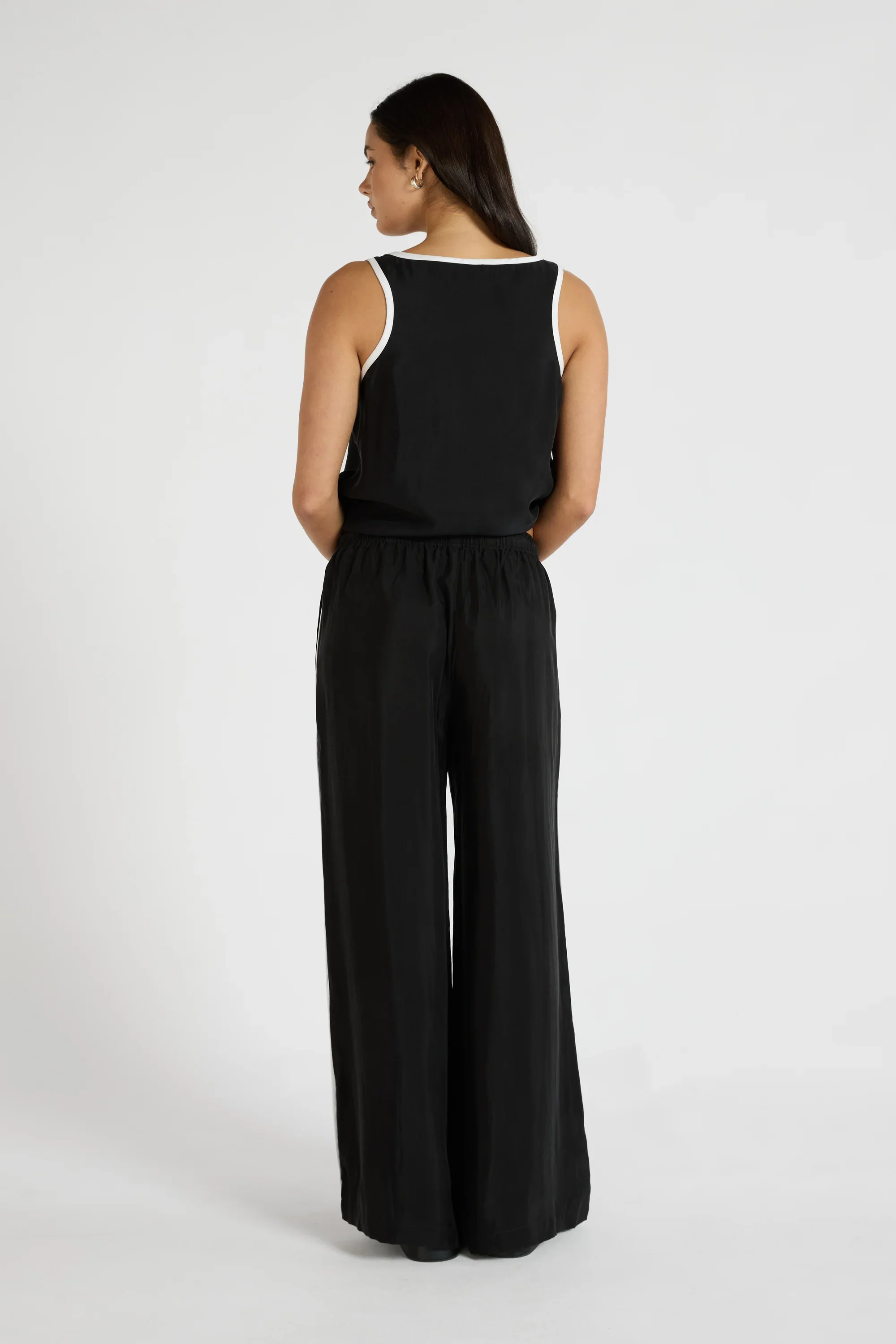 Cupro Contrast Pant - Image 4