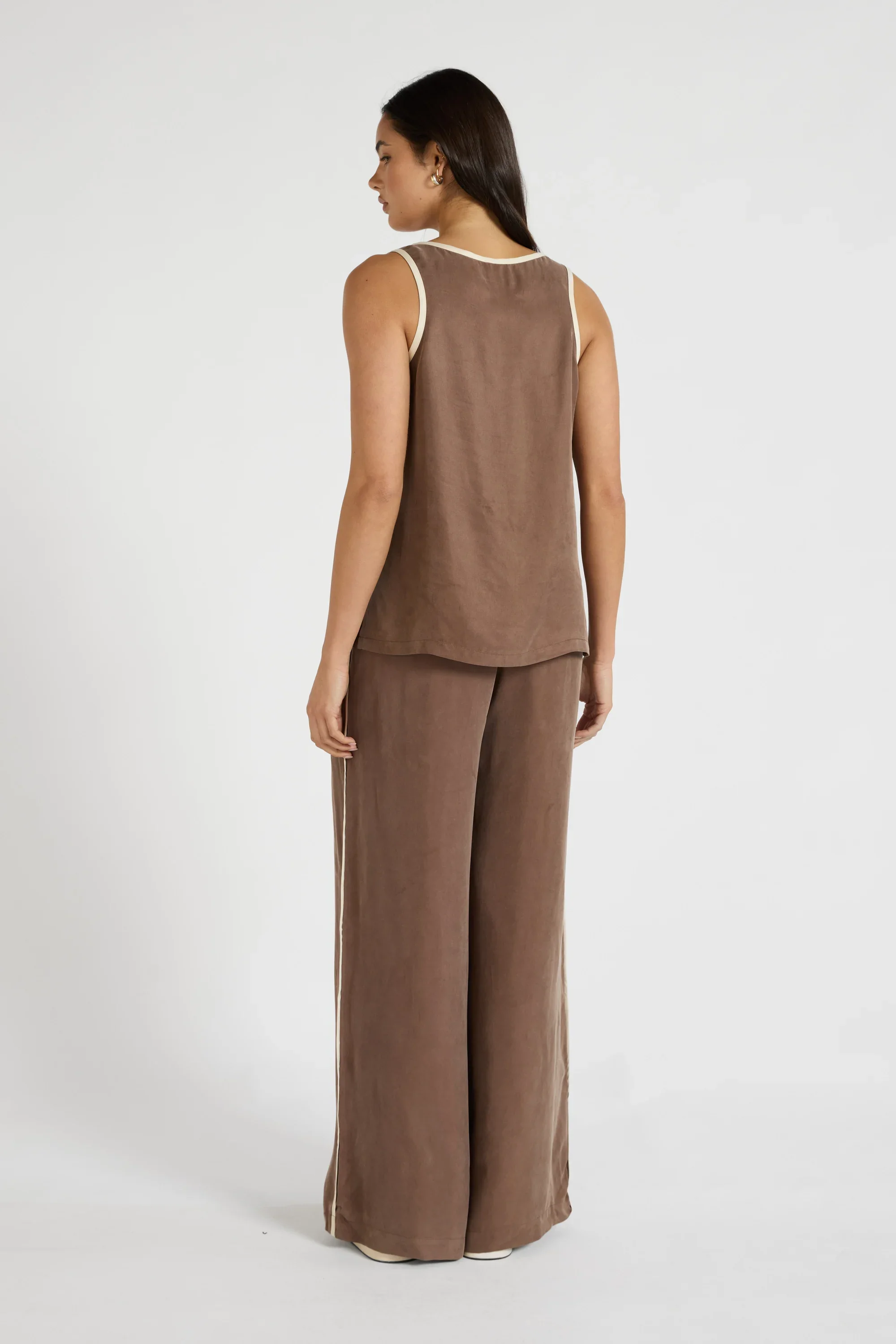 Cupro Contrast Pant - Image 5