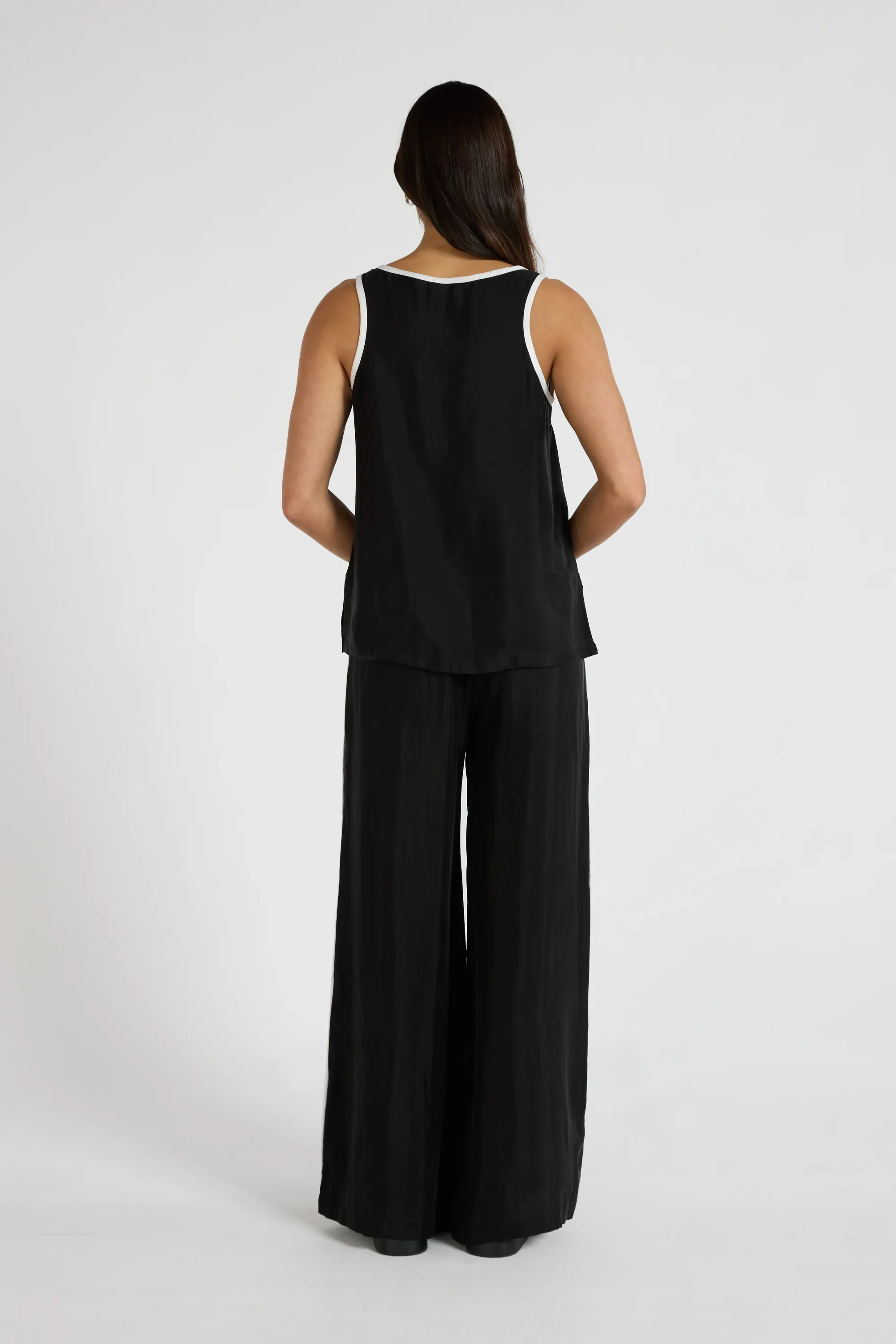 Cupro Contrast Tank - Image 4