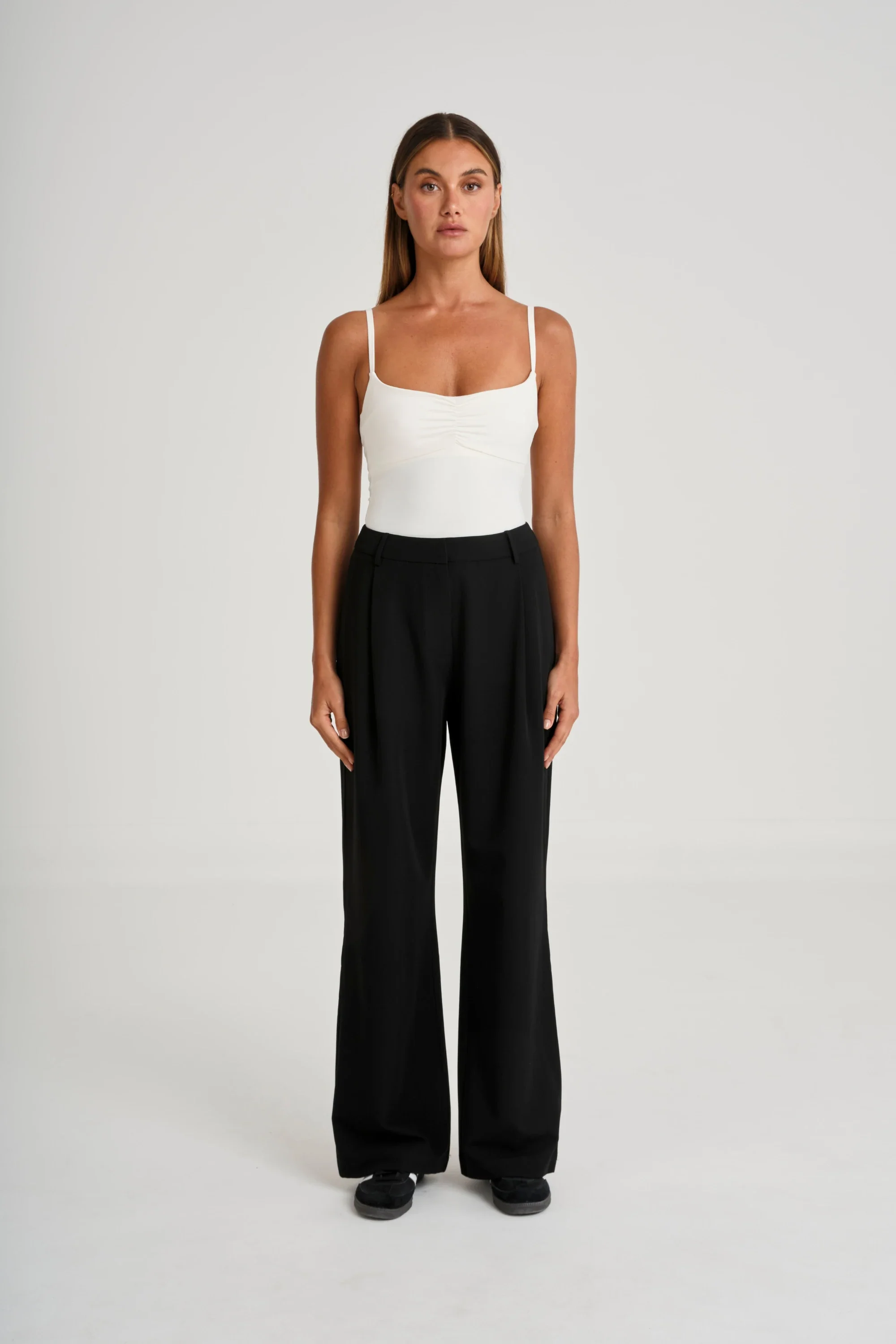 Pin Tuck Longline Pant - Image 3