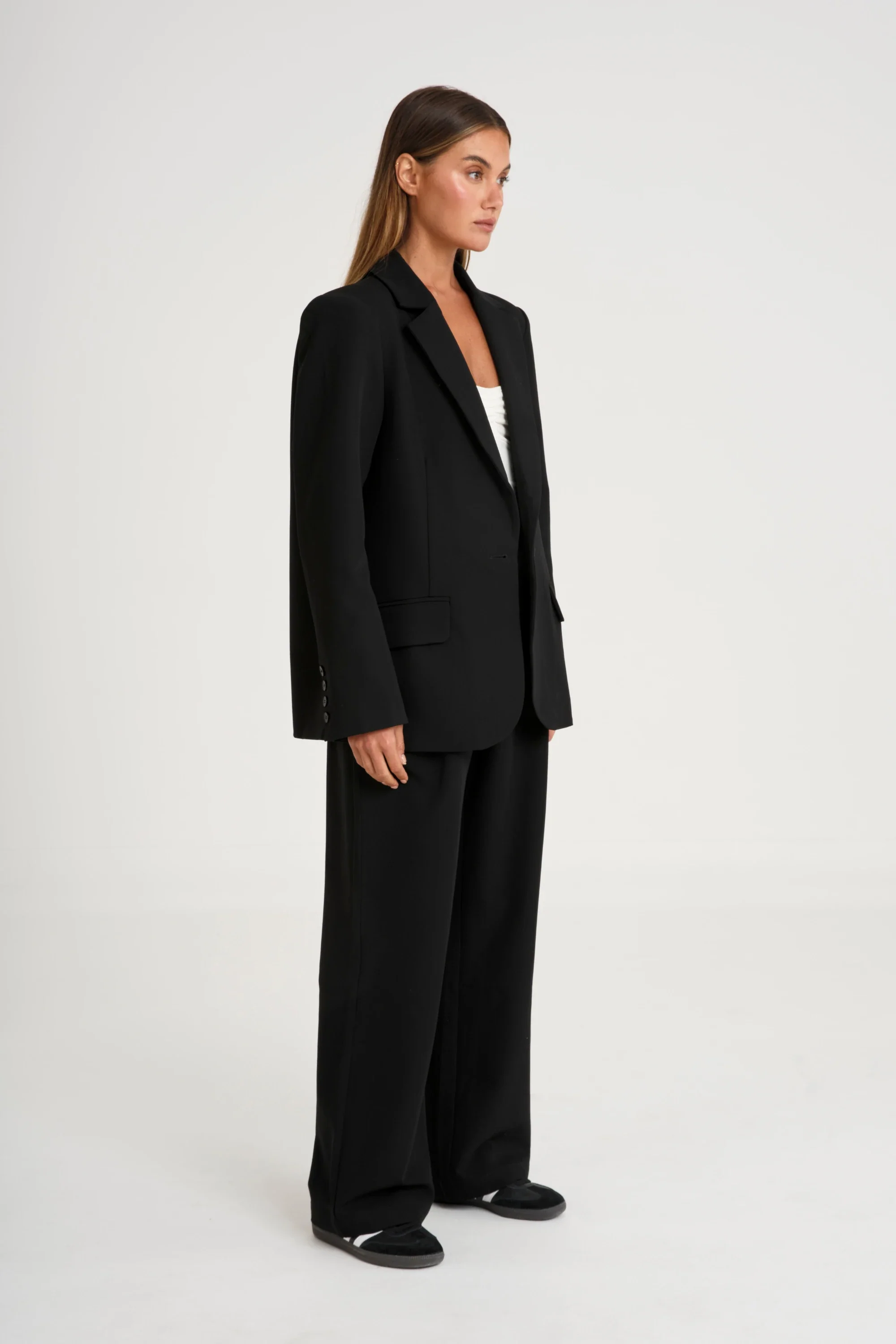 Pin Tuck Longline Pant - Image 7