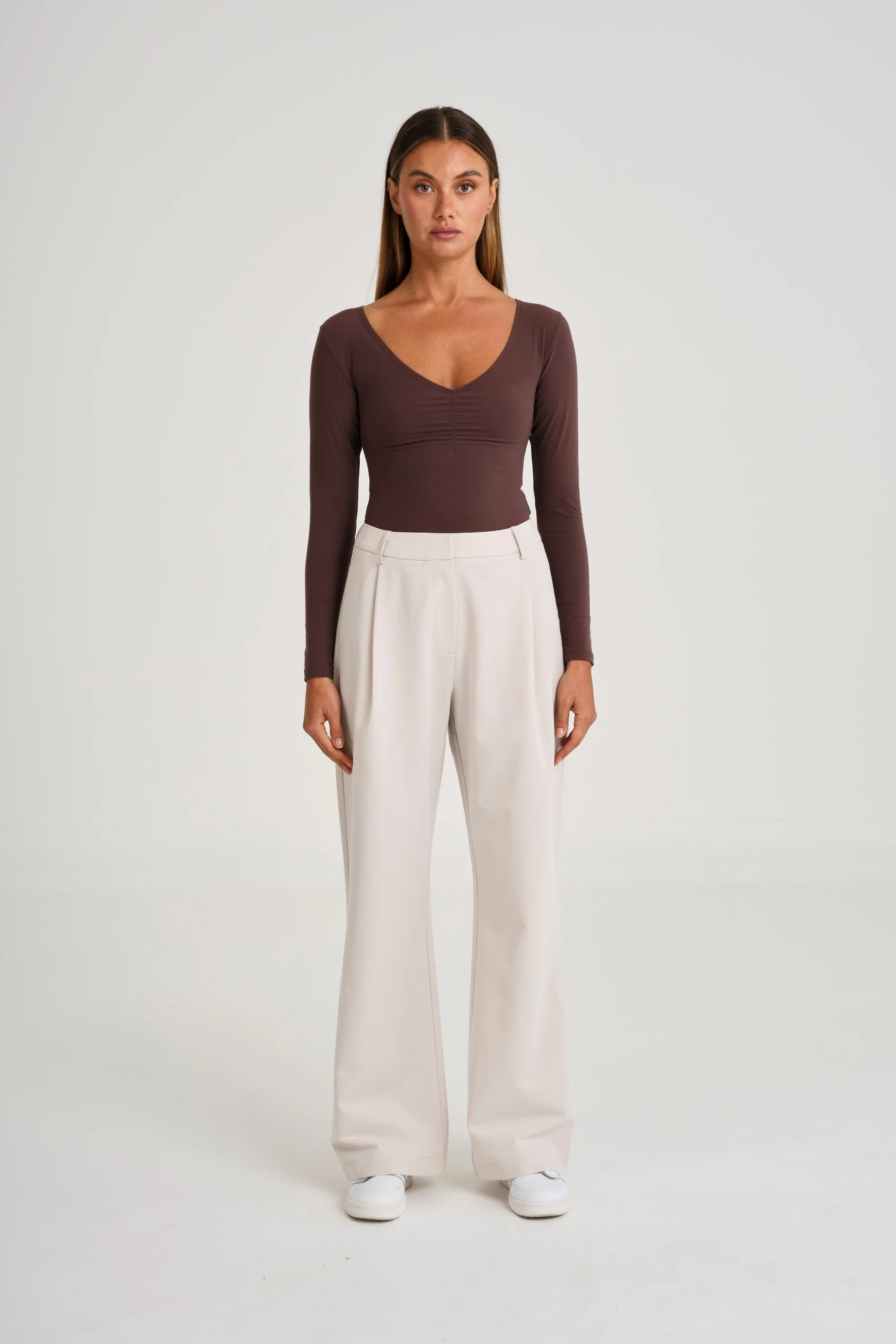 Pin Tuck Longline Pant - Image 3