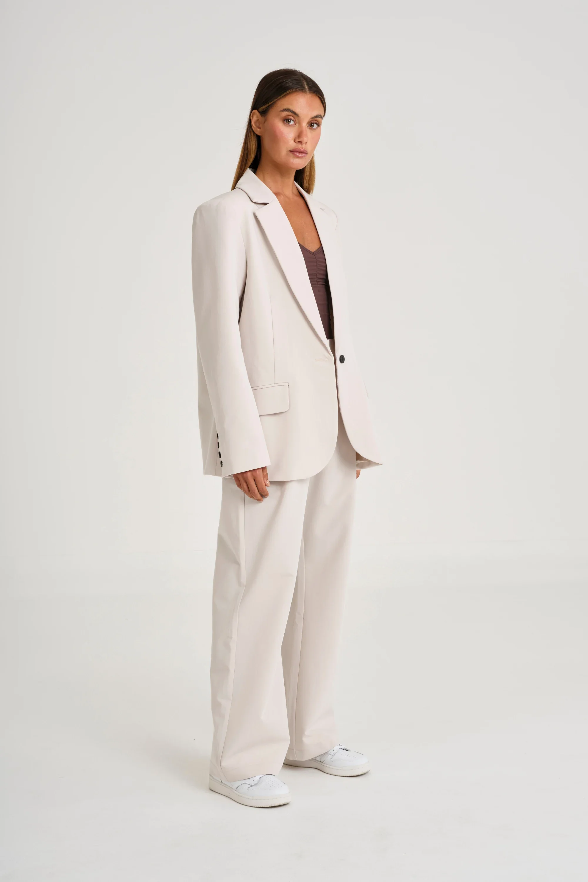 Pin Tuck Longline Pant - Image 7