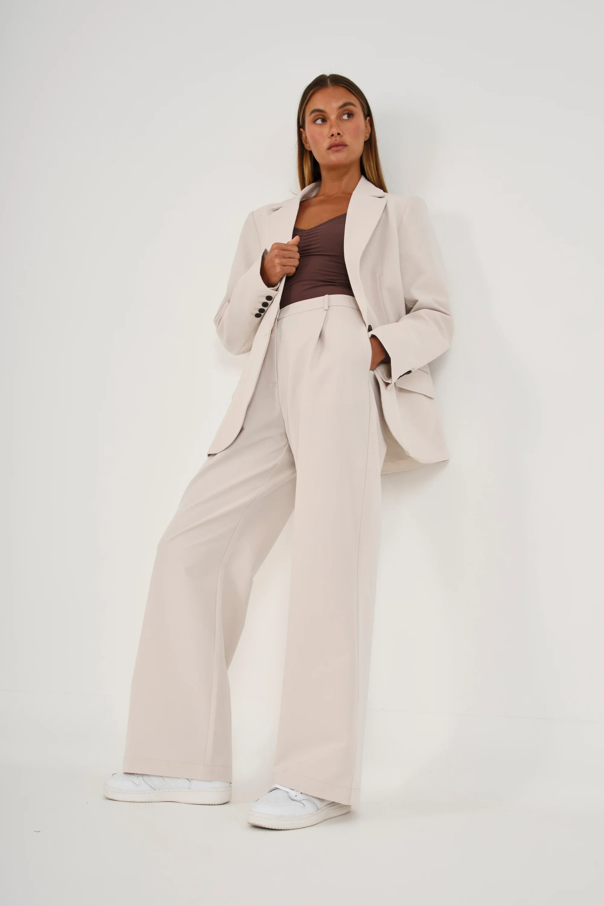 Pin Tuck Longline Pant - Image 9