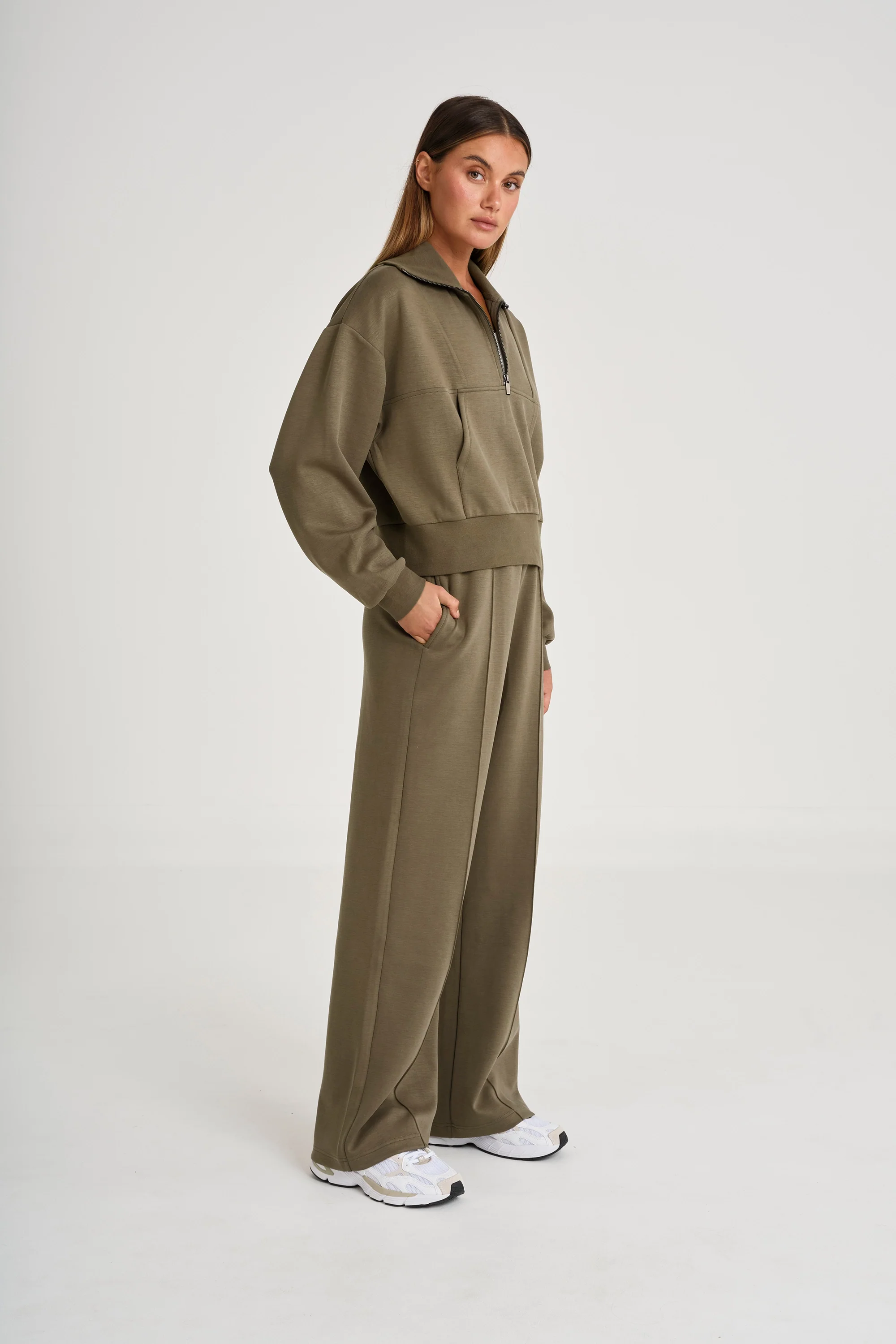Soft Luxury 1/4 Zip Jumper - Image 4