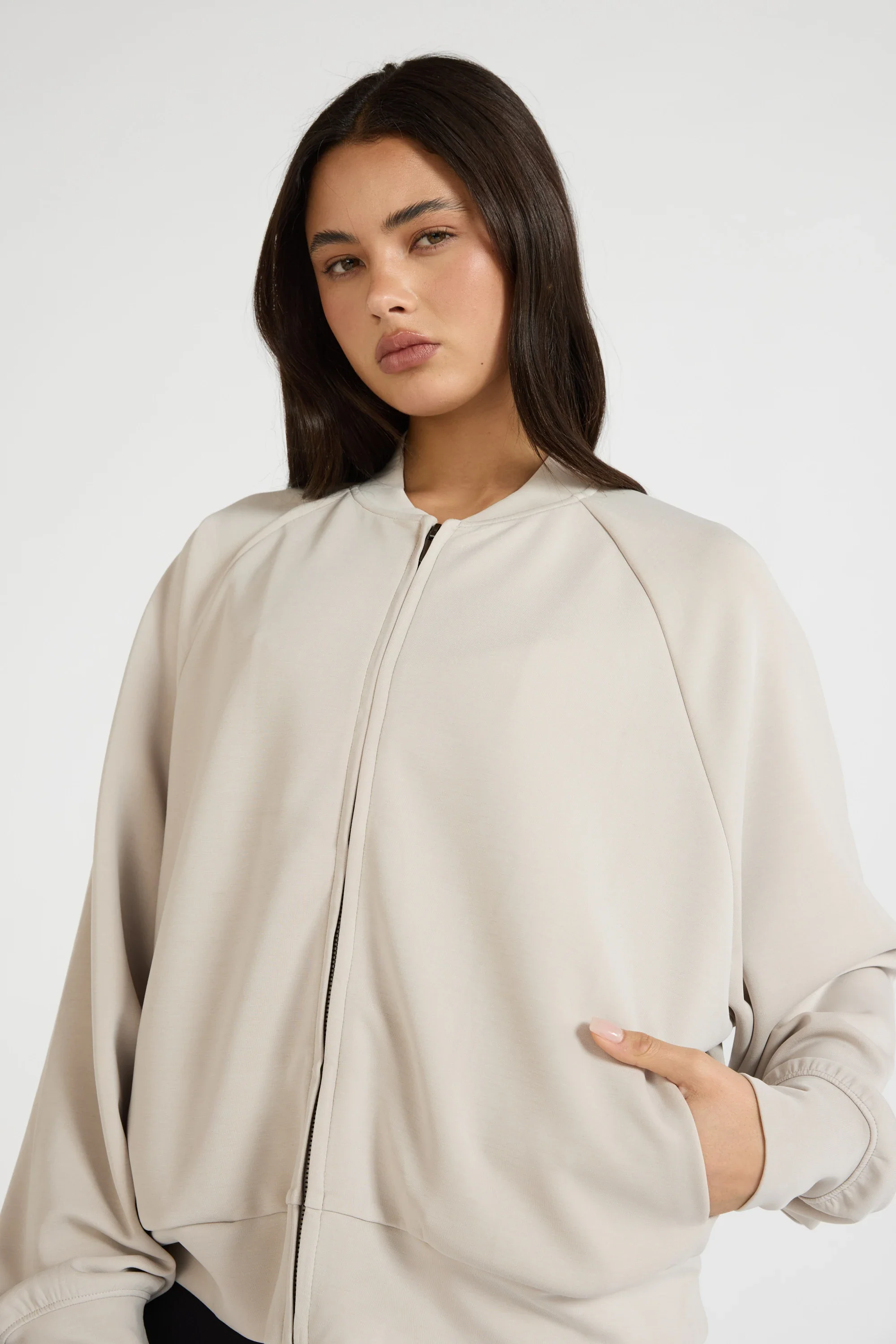 Soft Luxury Bomber Jacker - Image 6