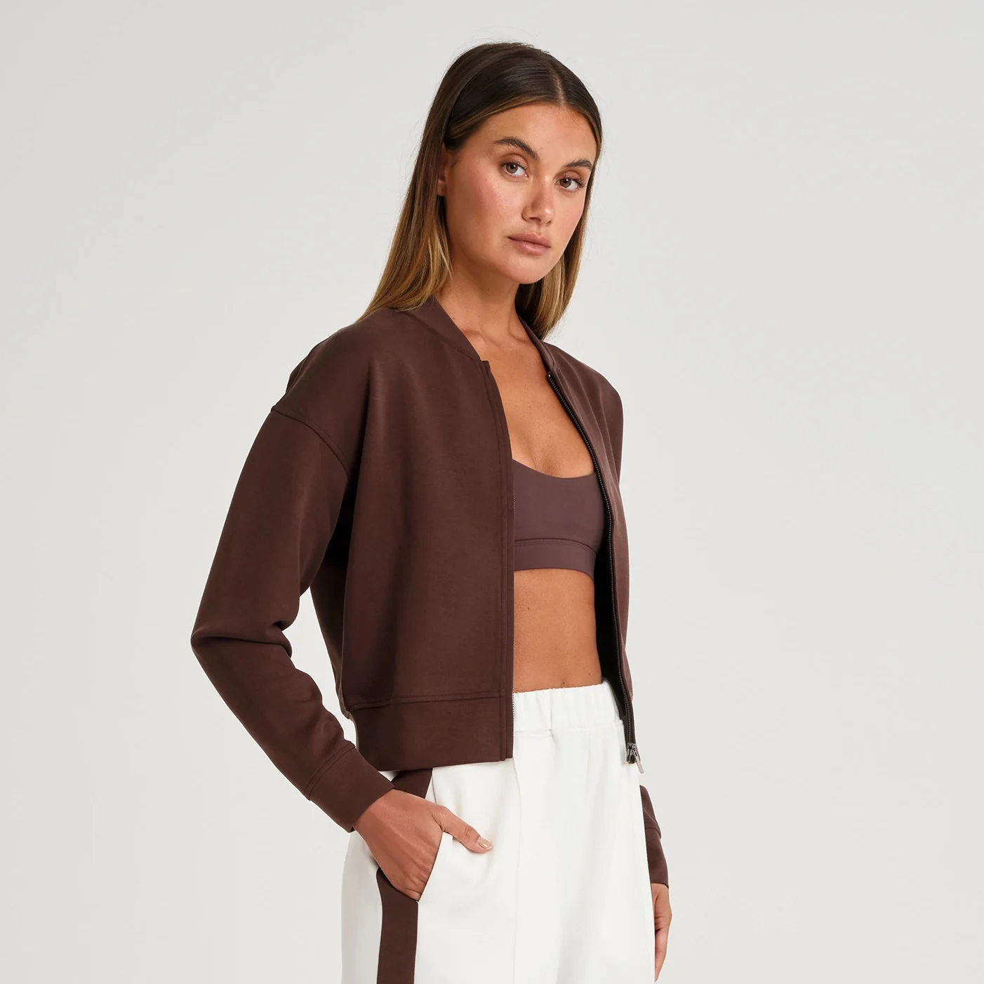 Soft Luxury Full Zip Jumper - Image 4