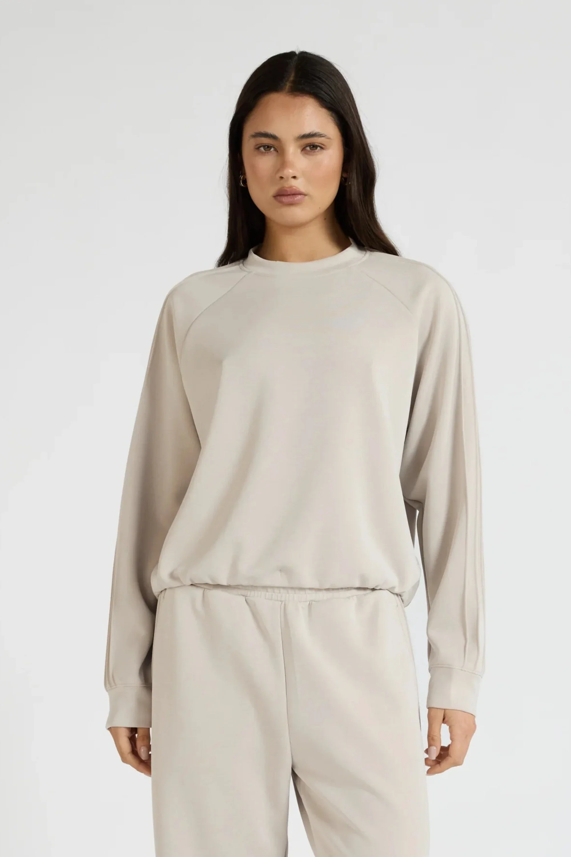Soft Luxury Raglan Crew Jumper