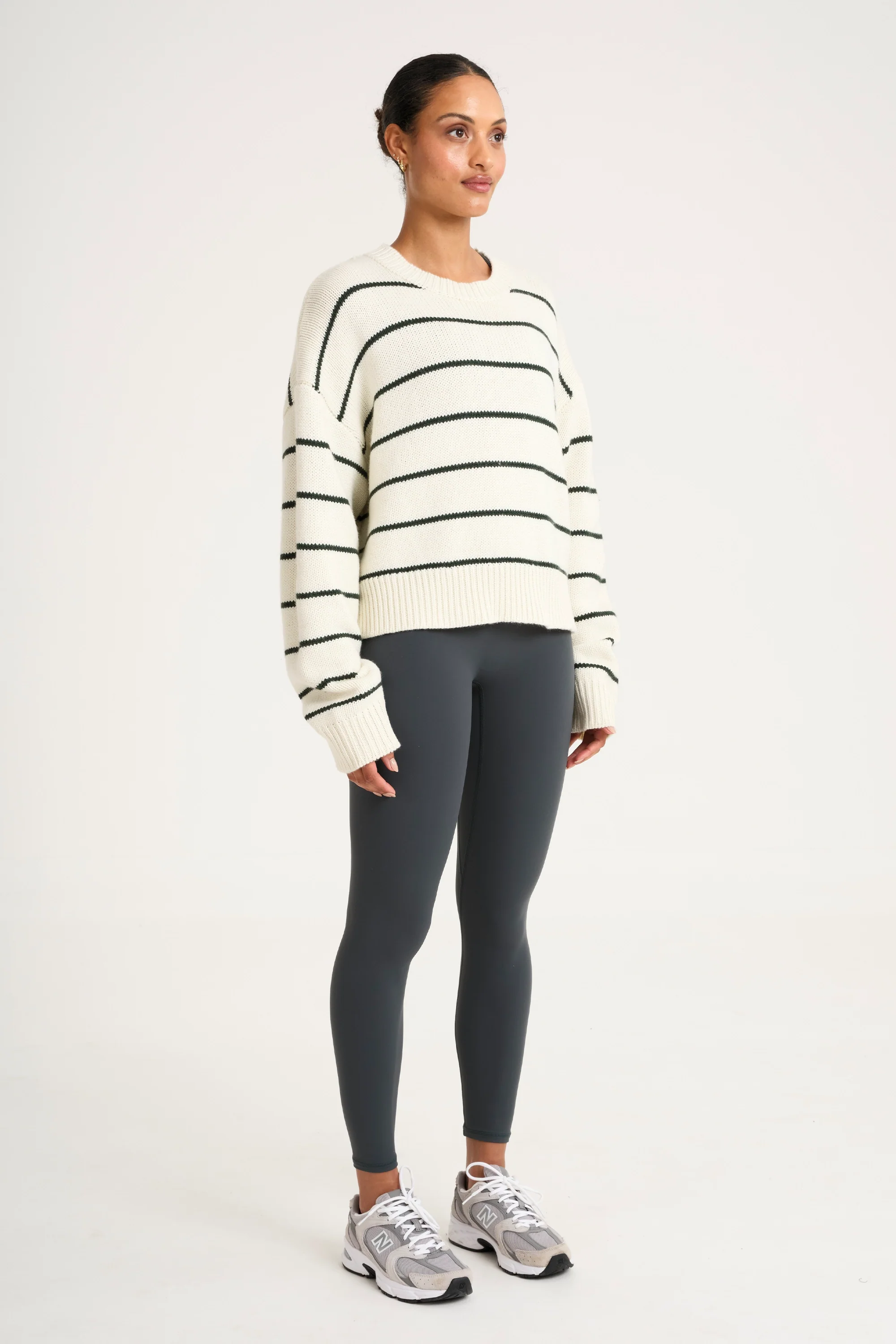 Stripe Crew Neck Knit - Image 4