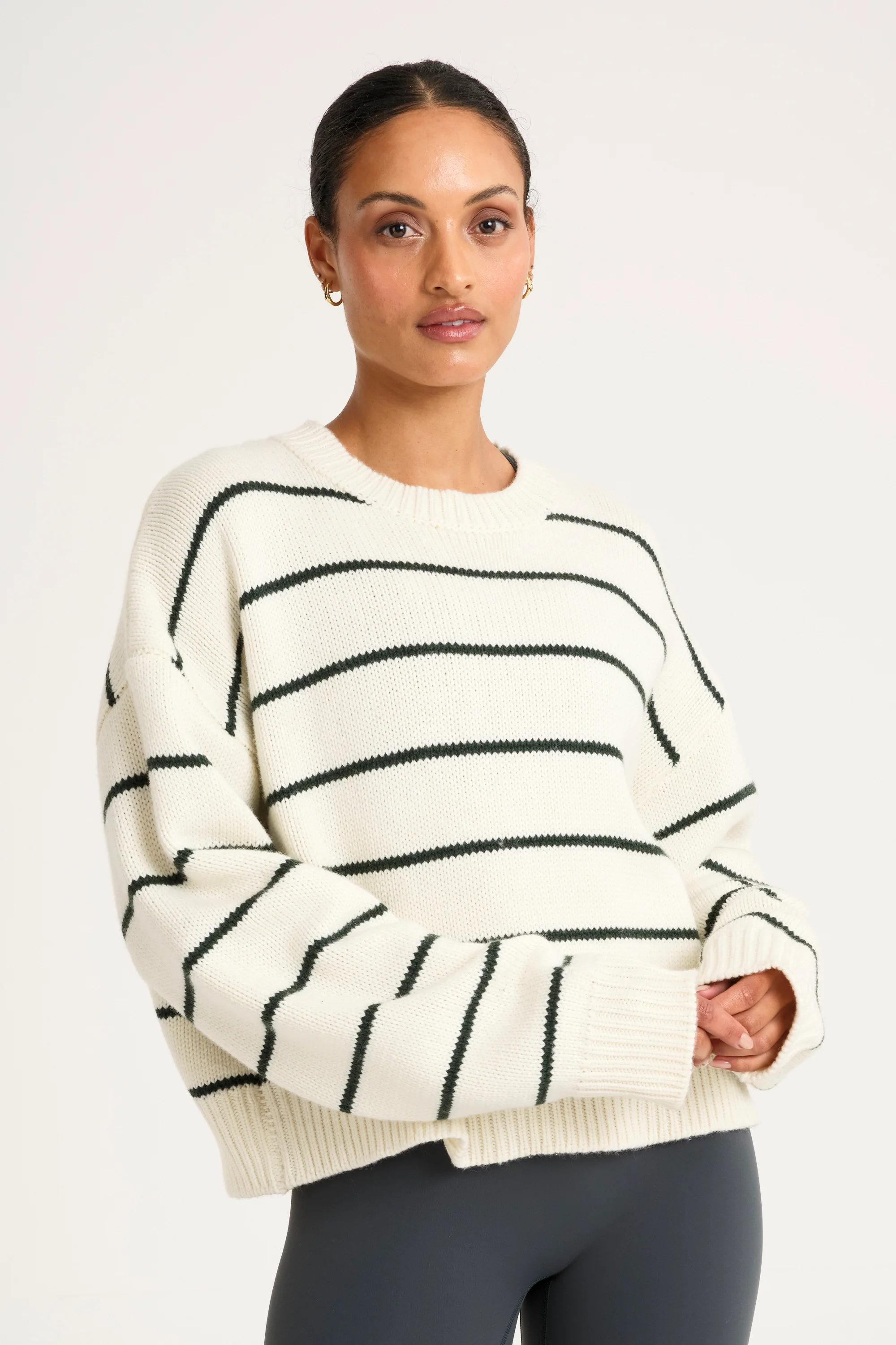 Stripe Crew Neck Knit - Image 6
