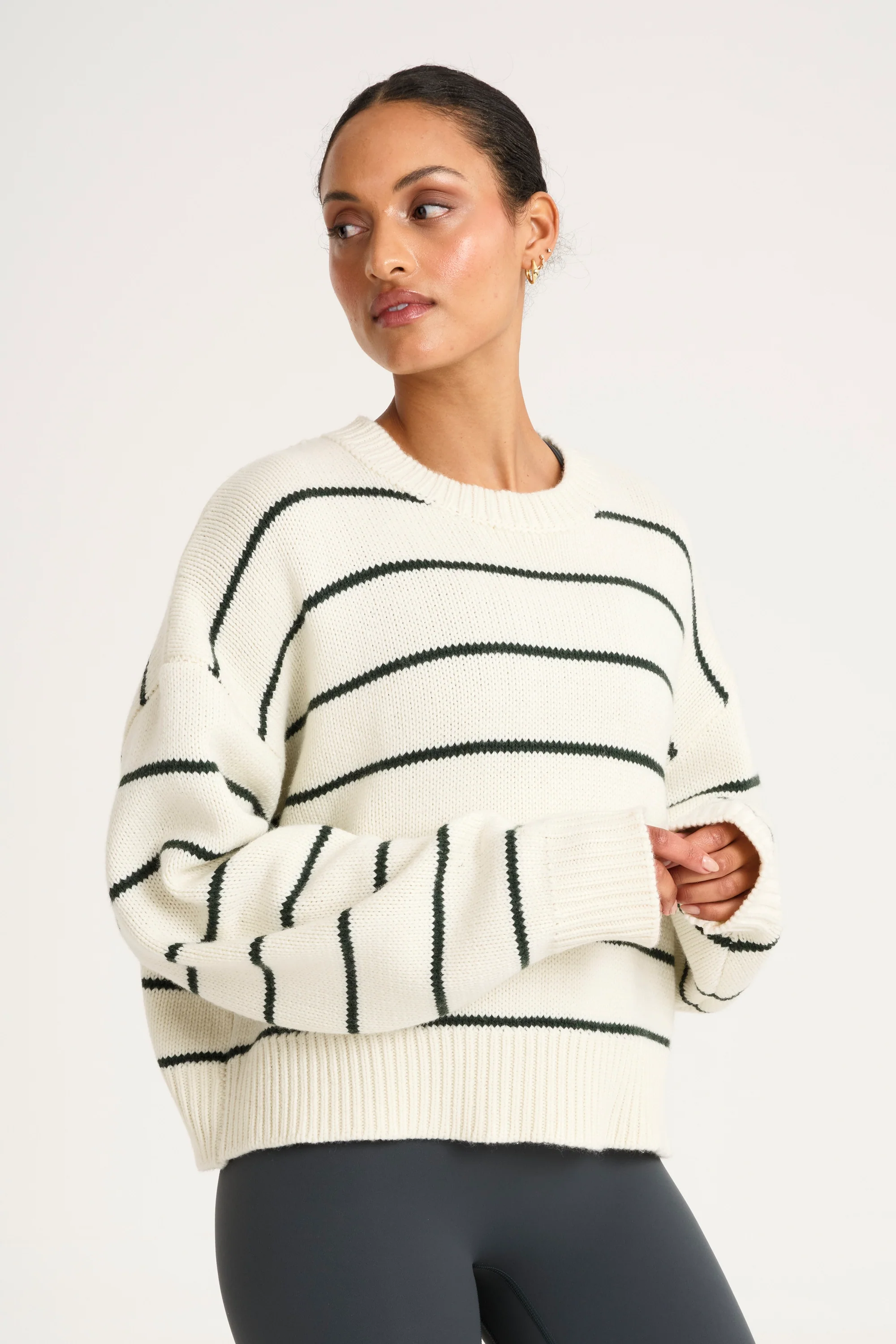 Stripe Crew Neck Knit - Image 7