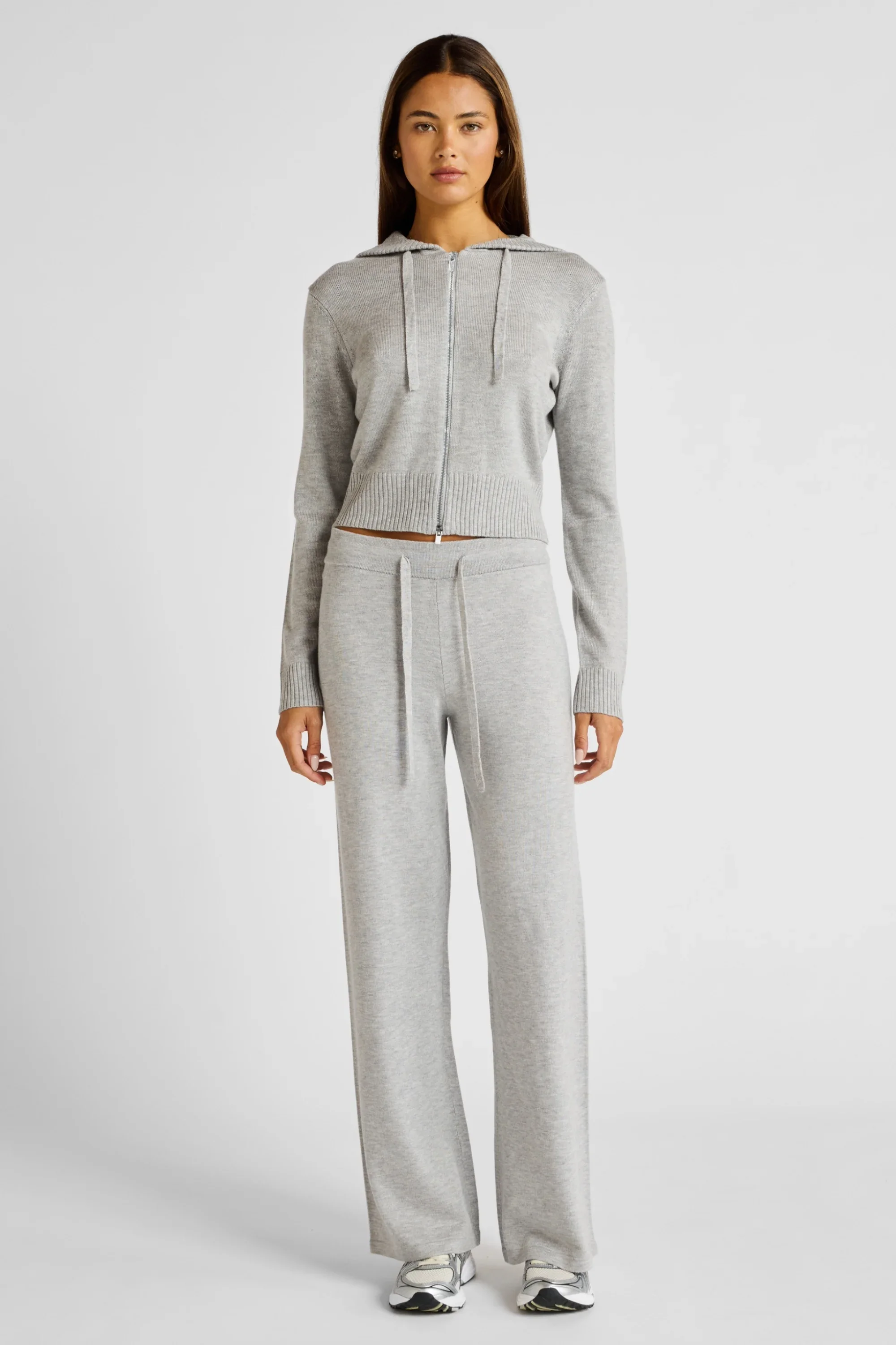 Two Way Knit Hoodie - Image 3