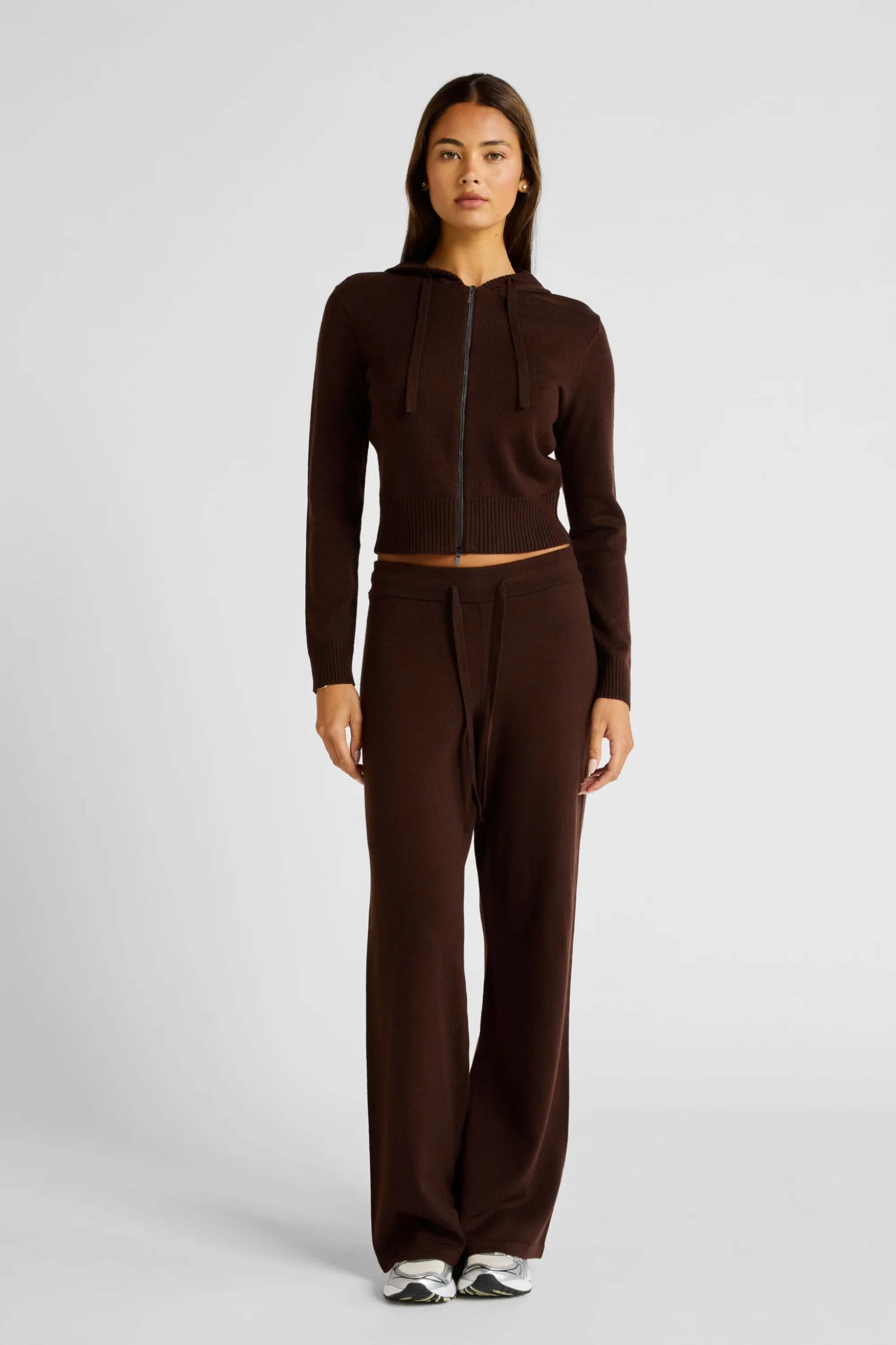 Two Way Knit Hoodie - Image 3