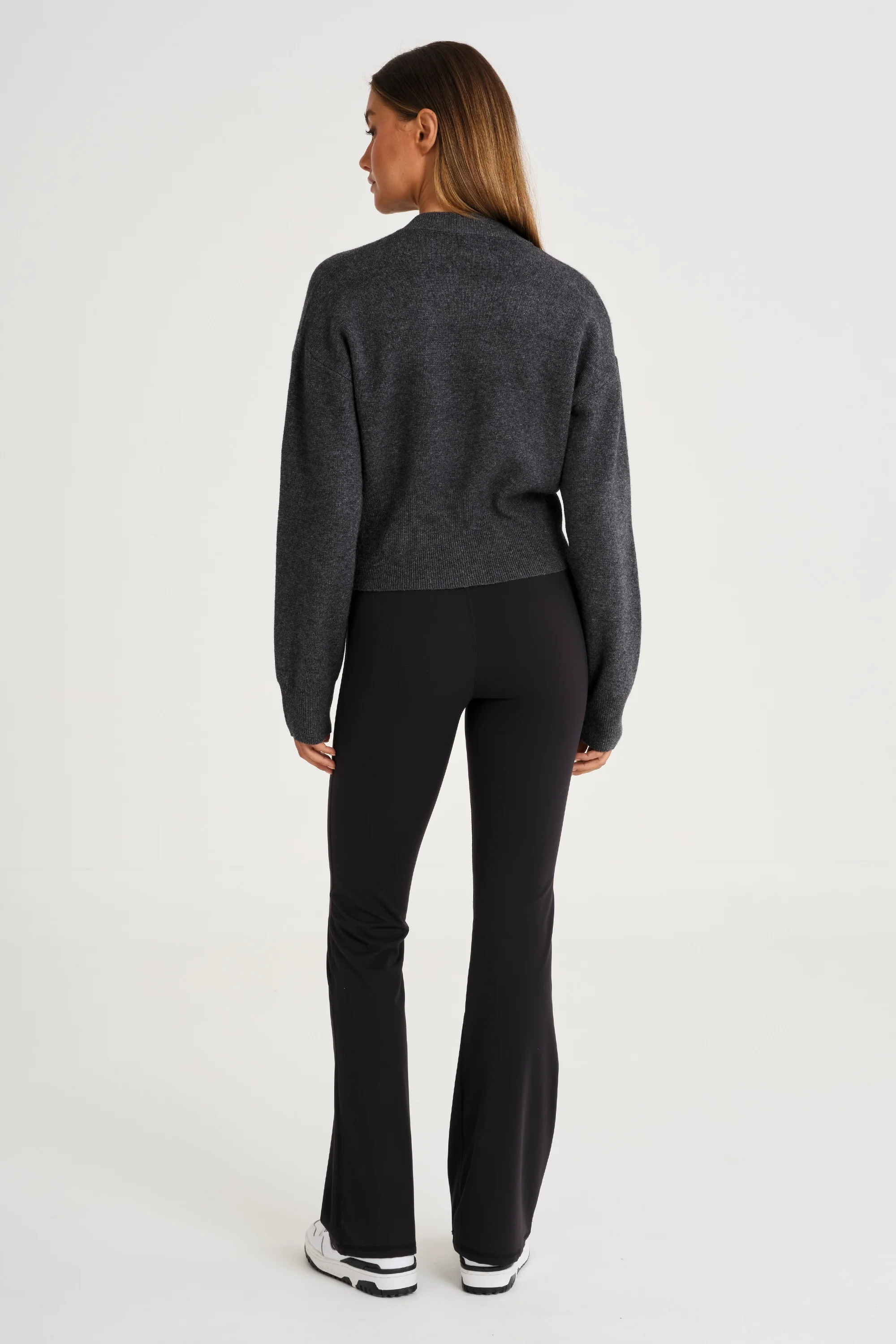 Two Way Zip Knit Bomber - Image 5