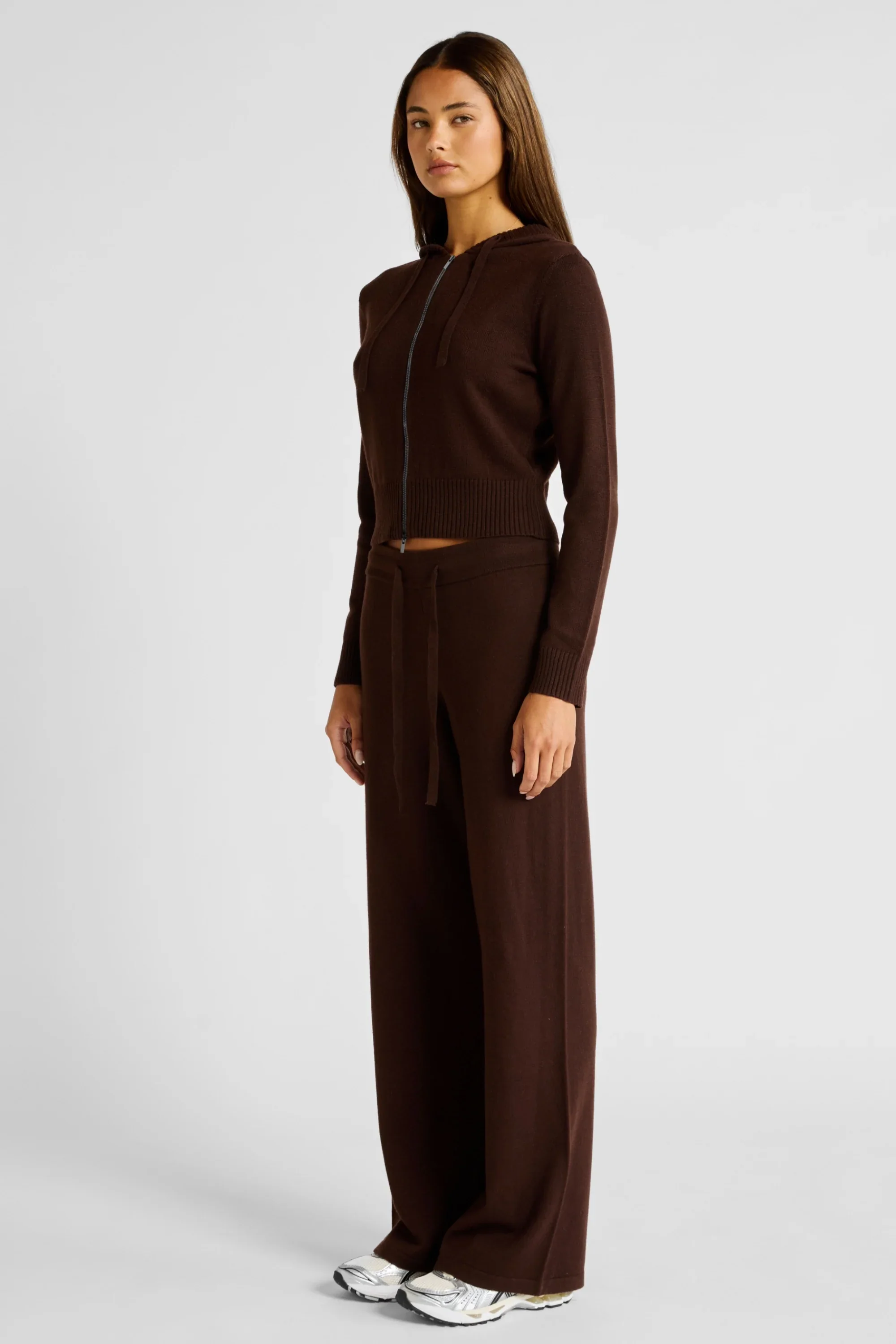 Wide Leg Knit Pant - Image 4
