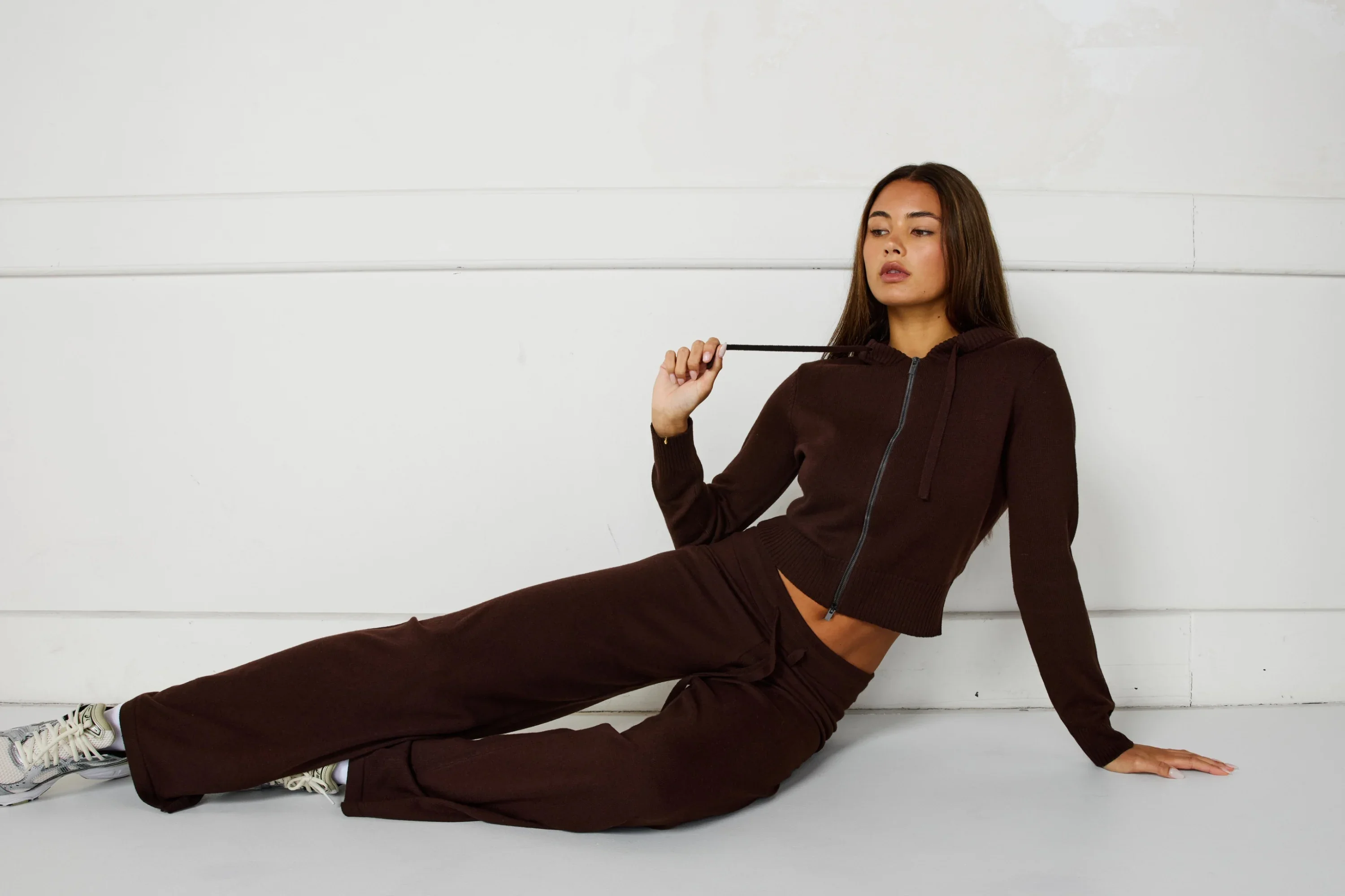 Wide Leg Knit Pant - Image 6